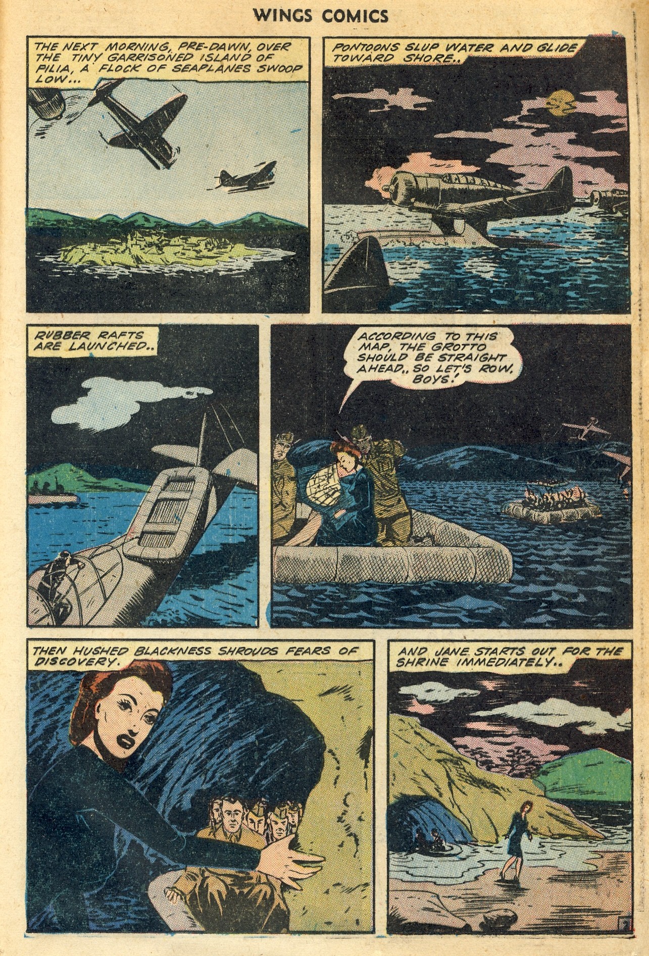 Read online Wings Comics comic -  Issue #44 - 37