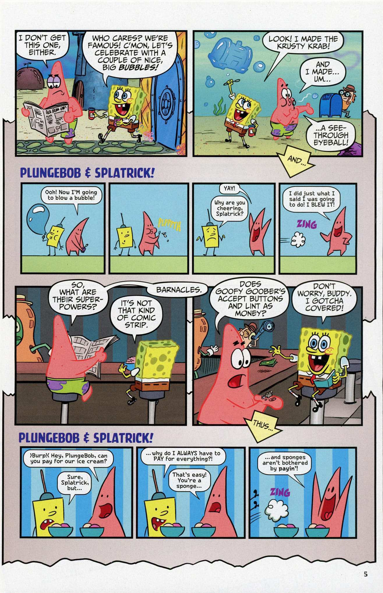 Read online SpongeBob Comics comic -  Issue #39 - 7