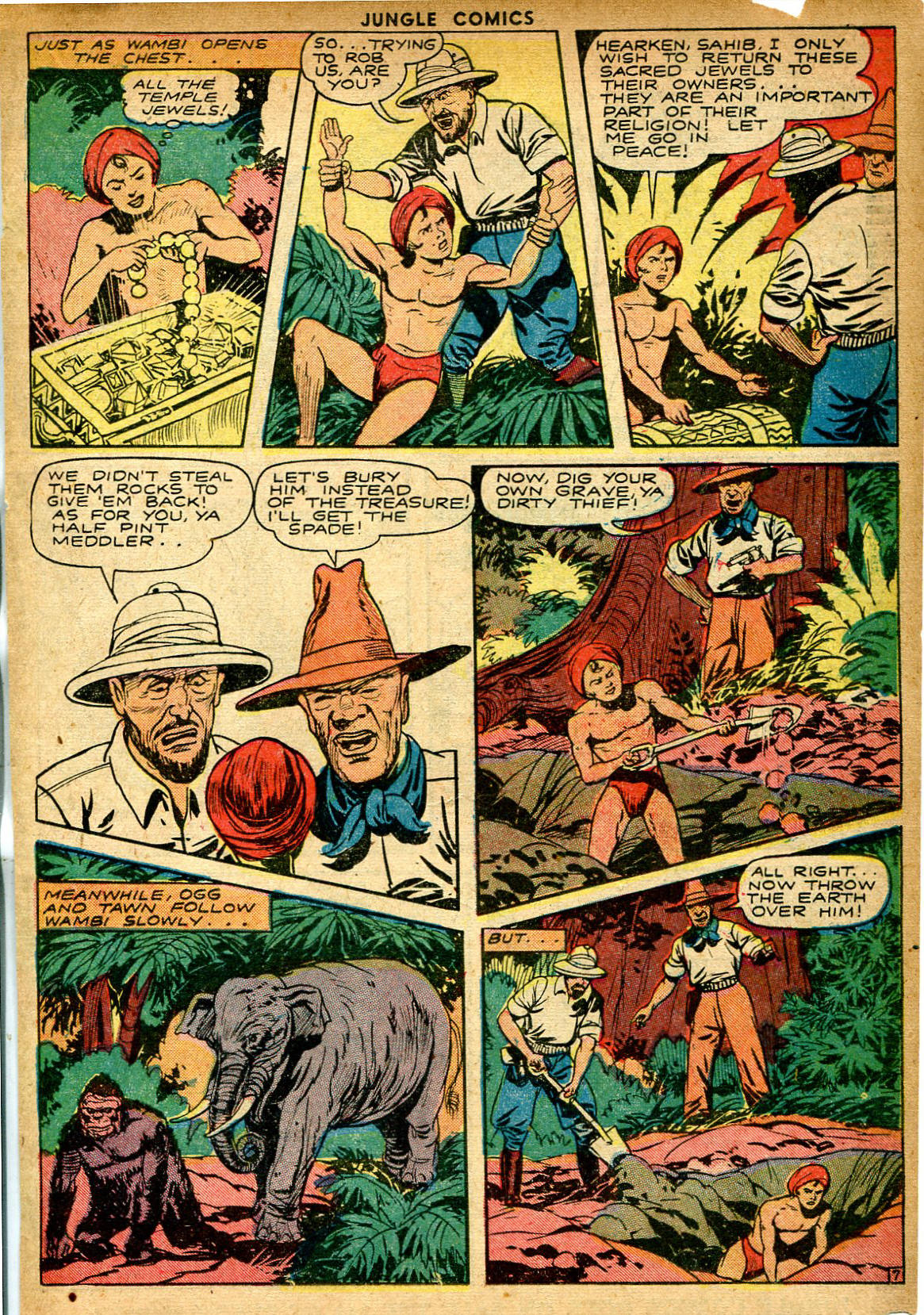 Read online Jungle Comics comic -  Issue #52 - 27