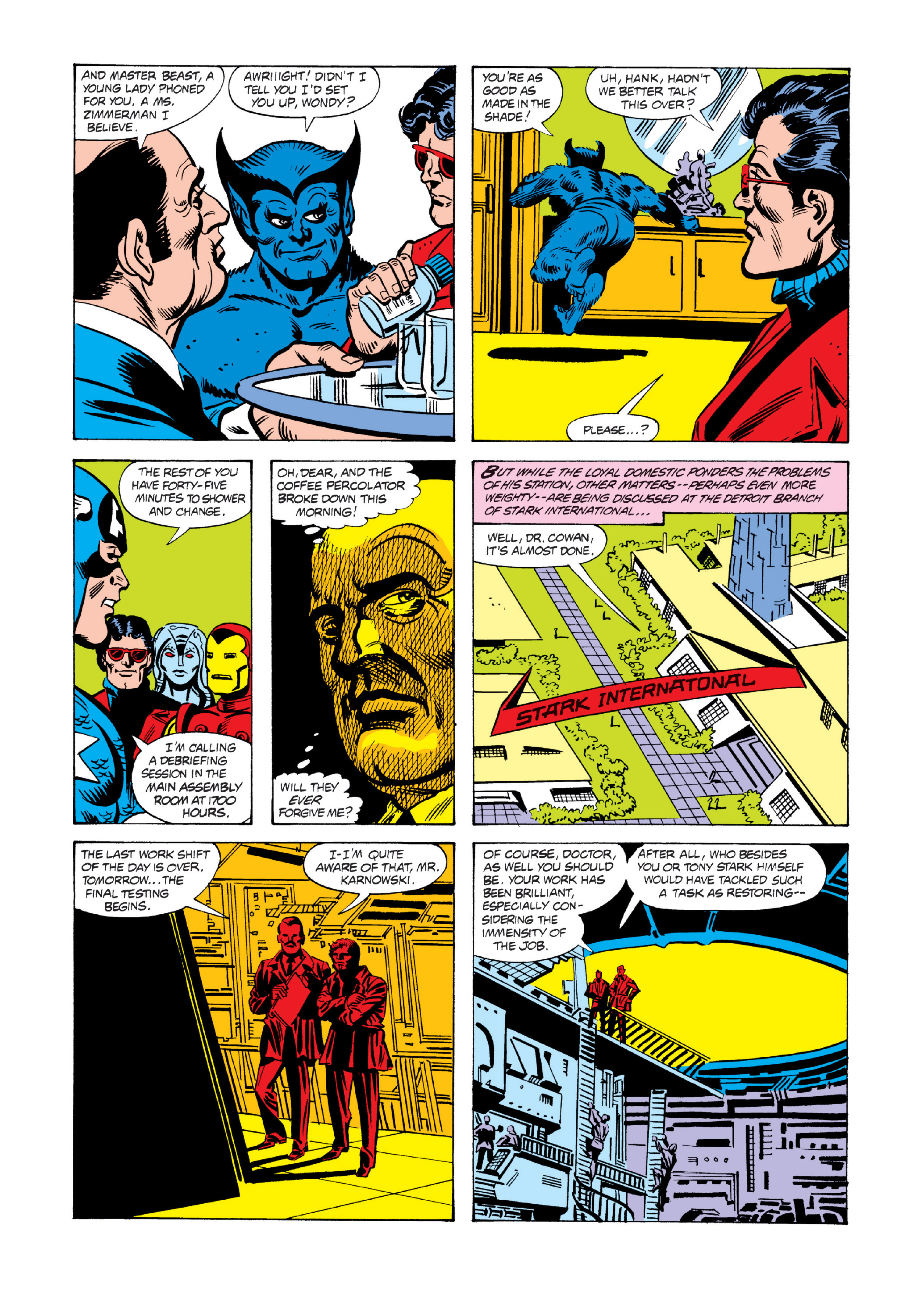 Read online Marvel Masterworks: The Avengers comic -  Issue # TPB 19 (Part 2) - 59