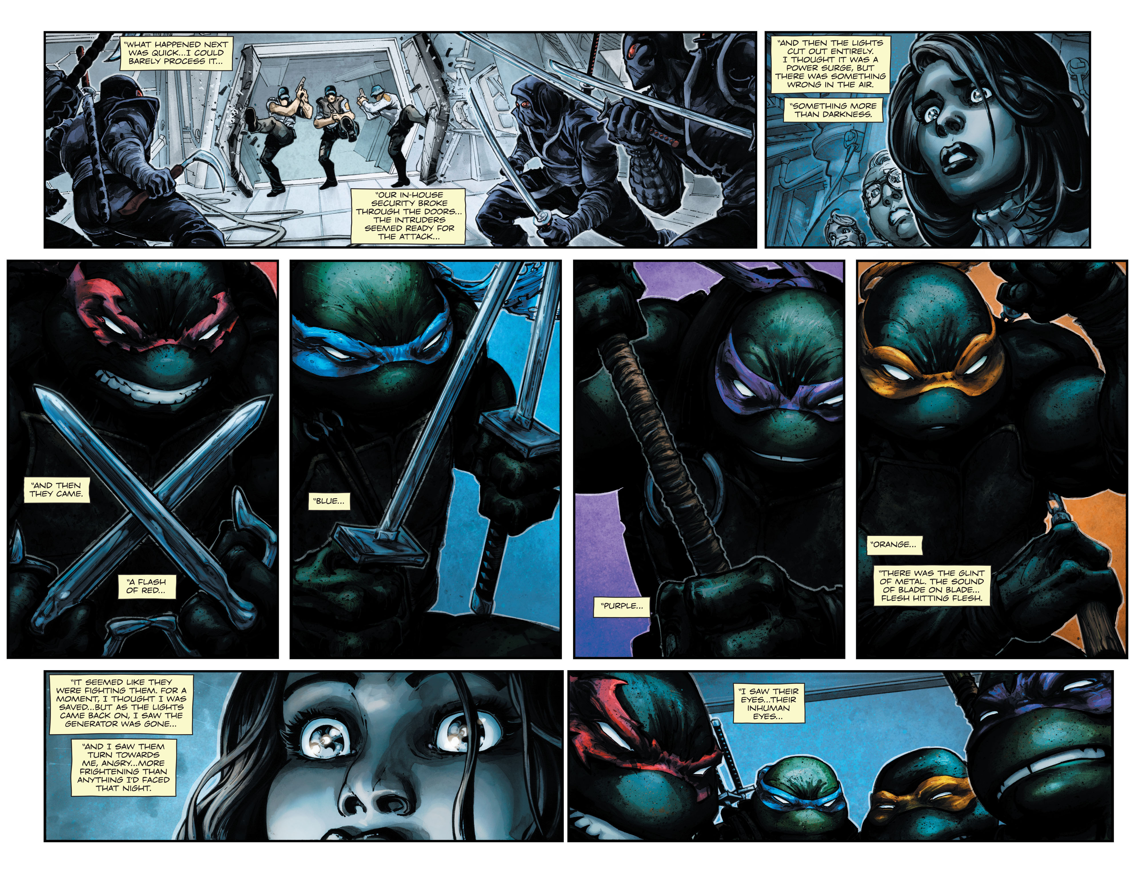 Read online Batman/Teenage Mutant Ninja Turtles comic -  Issue #1 - 5