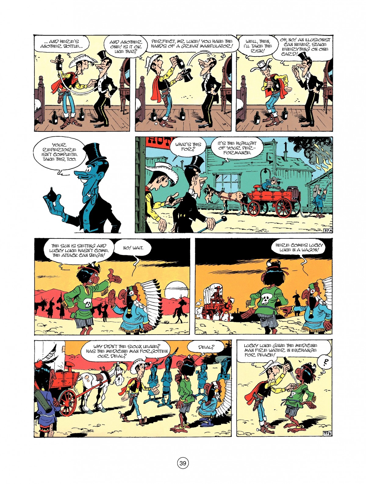 Read online A Lucky Luke Adventure comic -  Issue #37 - 39