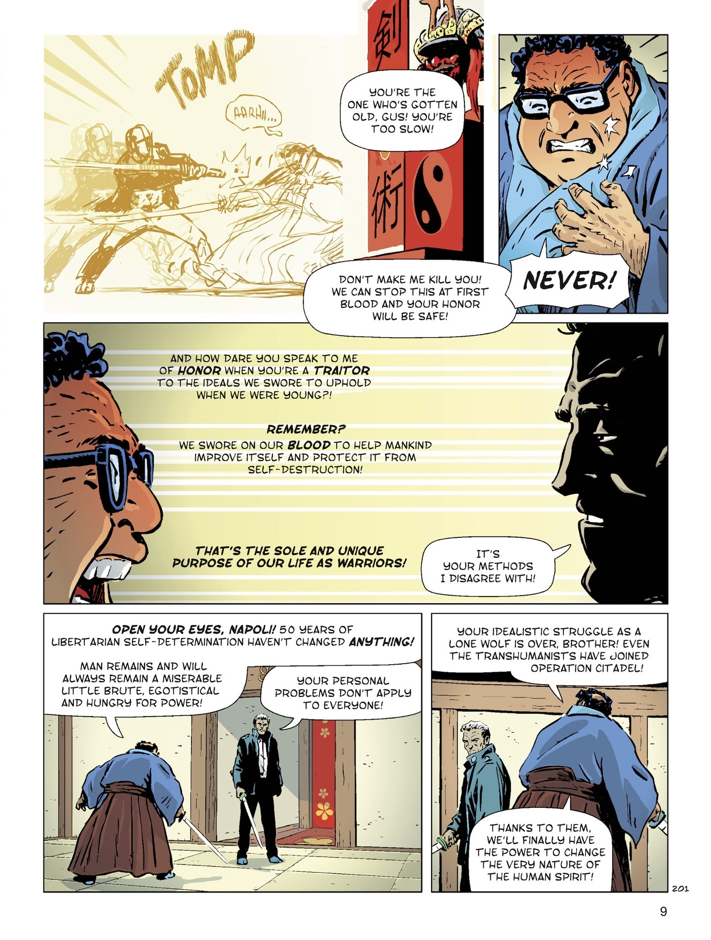 Read online Karma City comic -  Issue #9 - 10