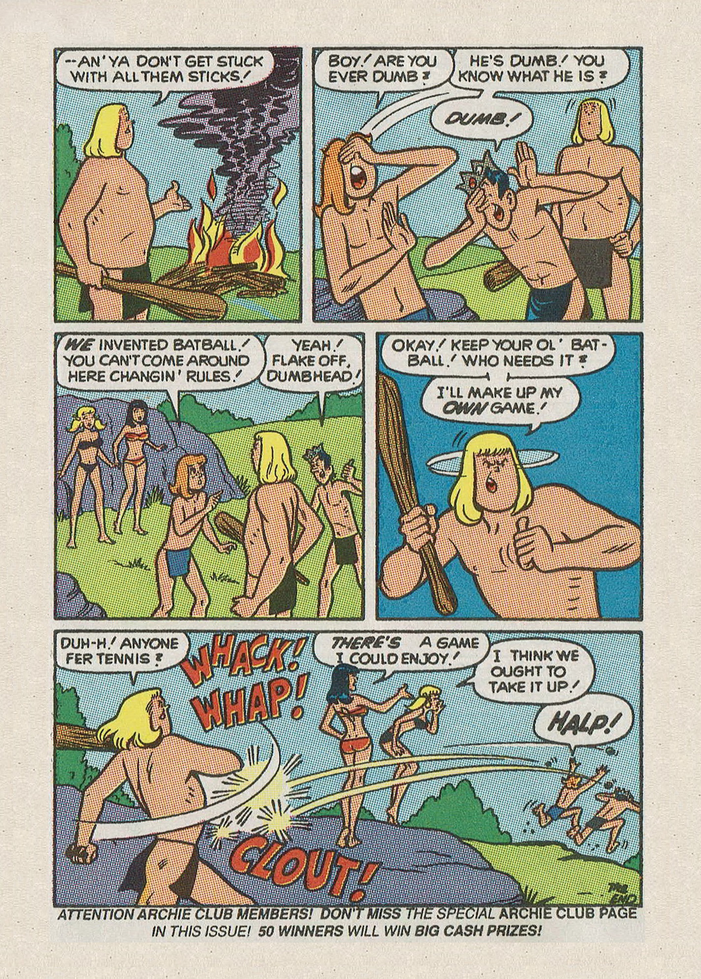 Read online Jughead Jones Comics Digest comic -  Issue #70 - 74