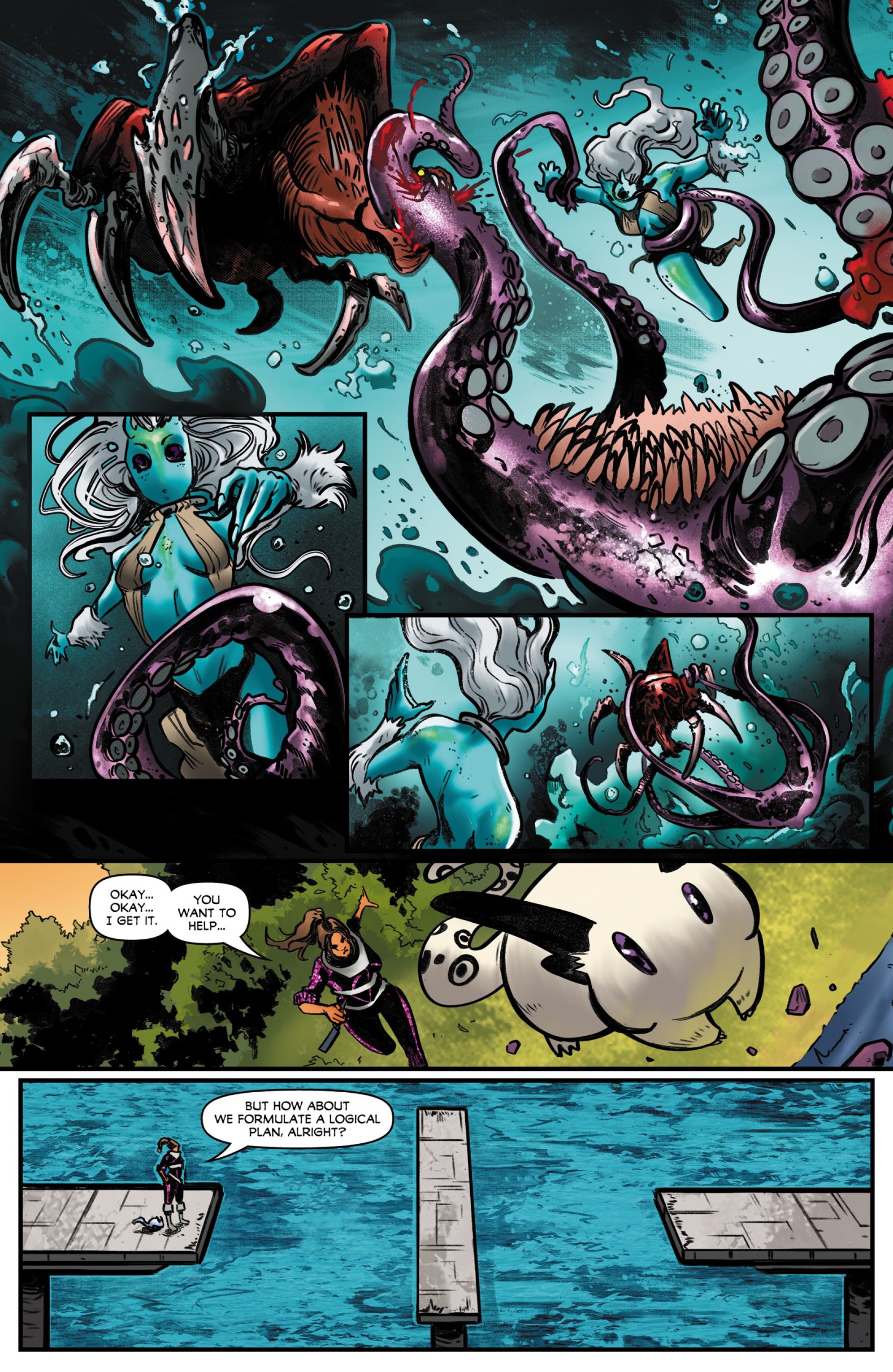 Read online Beyond the Farthest Star: Warriors of Zandar comic -  Issue #2 - 10