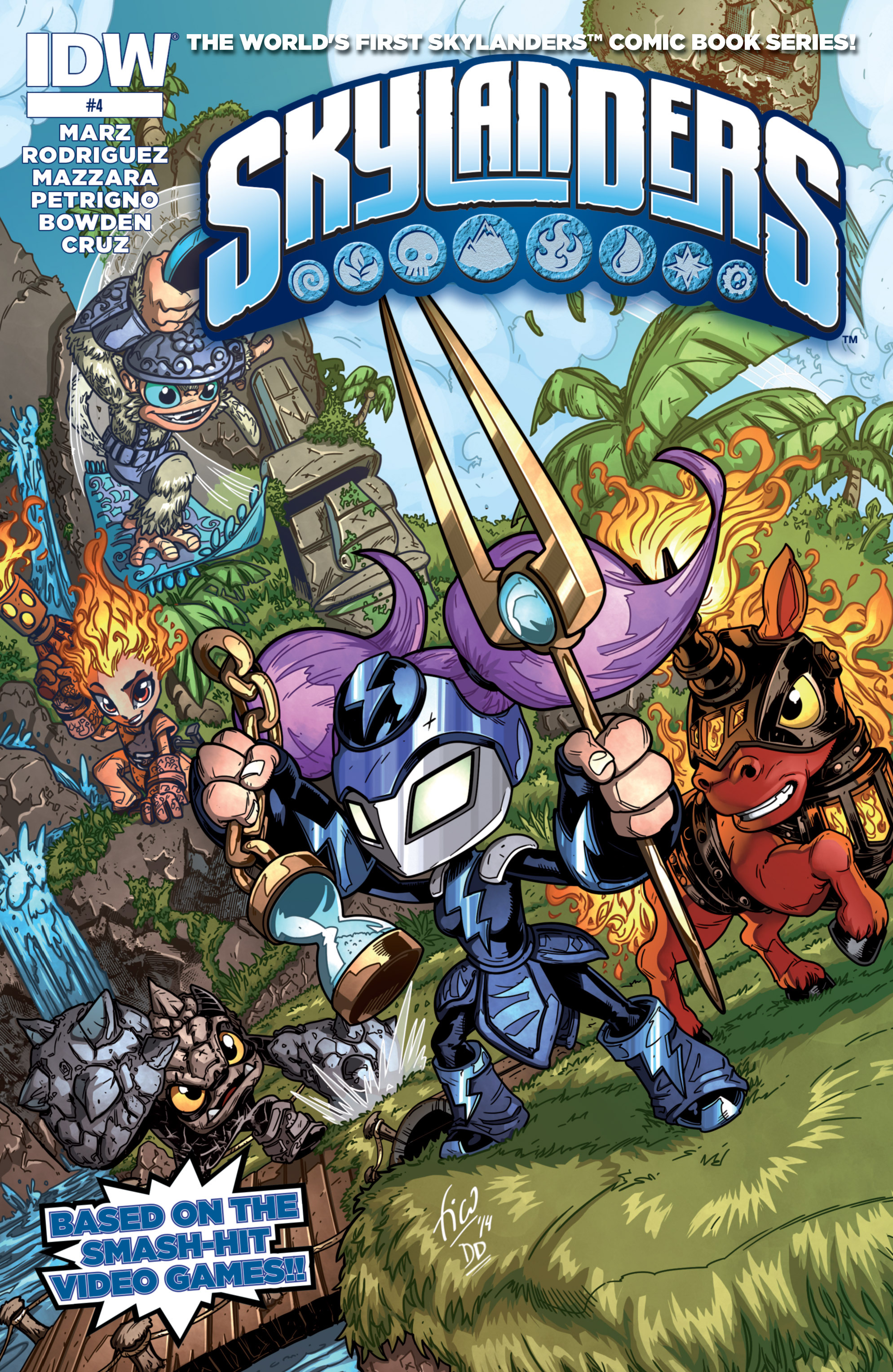 Read online Skylanders comic -  Issue #4 - 1