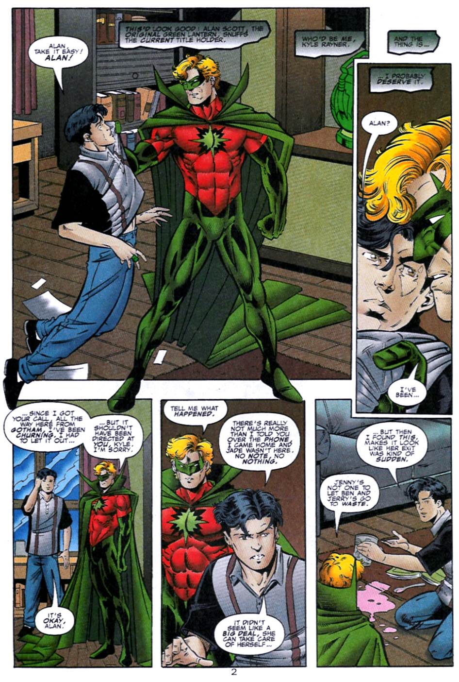 Read online Green Lantern/Sentinel: Heart of Darkness comic -  Issue #1 - 3