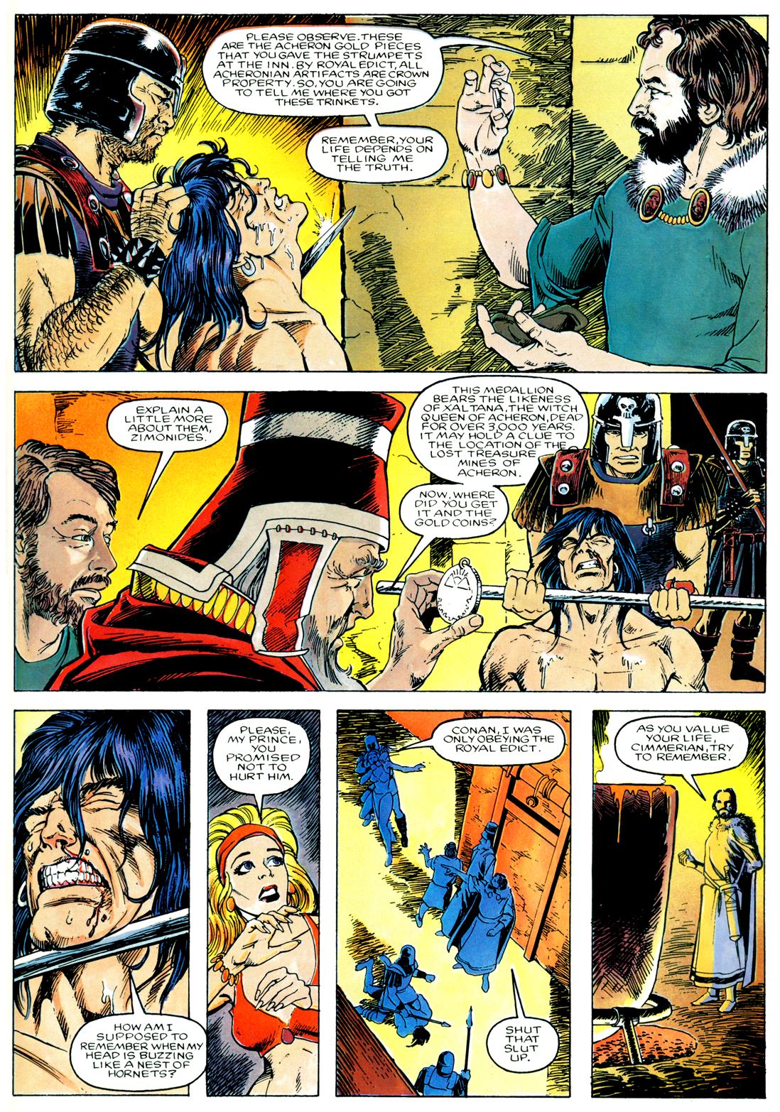 Read online Marvel Graphic Novel comic -  Issue #19 - Conan - The  Witch Queen of Acheron - 18