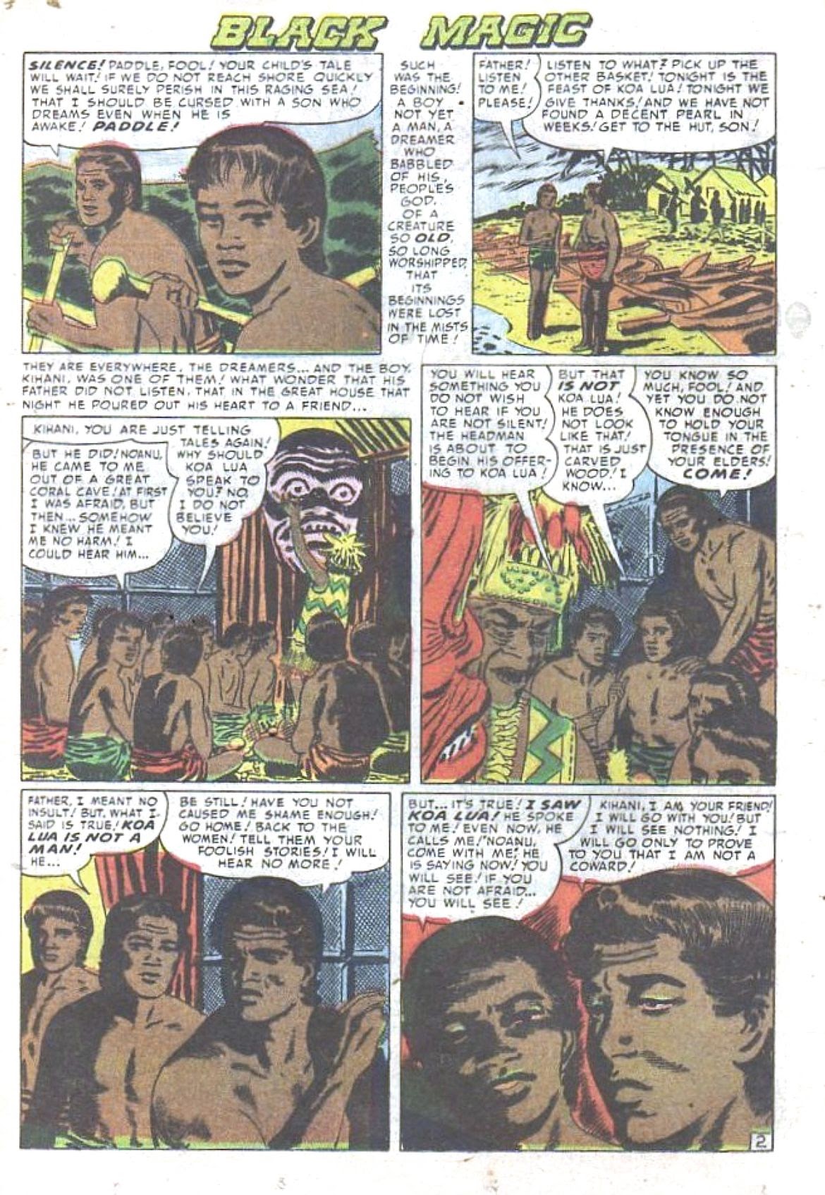 Read online Black Magic (1950) comic -  Issue #18 - 22