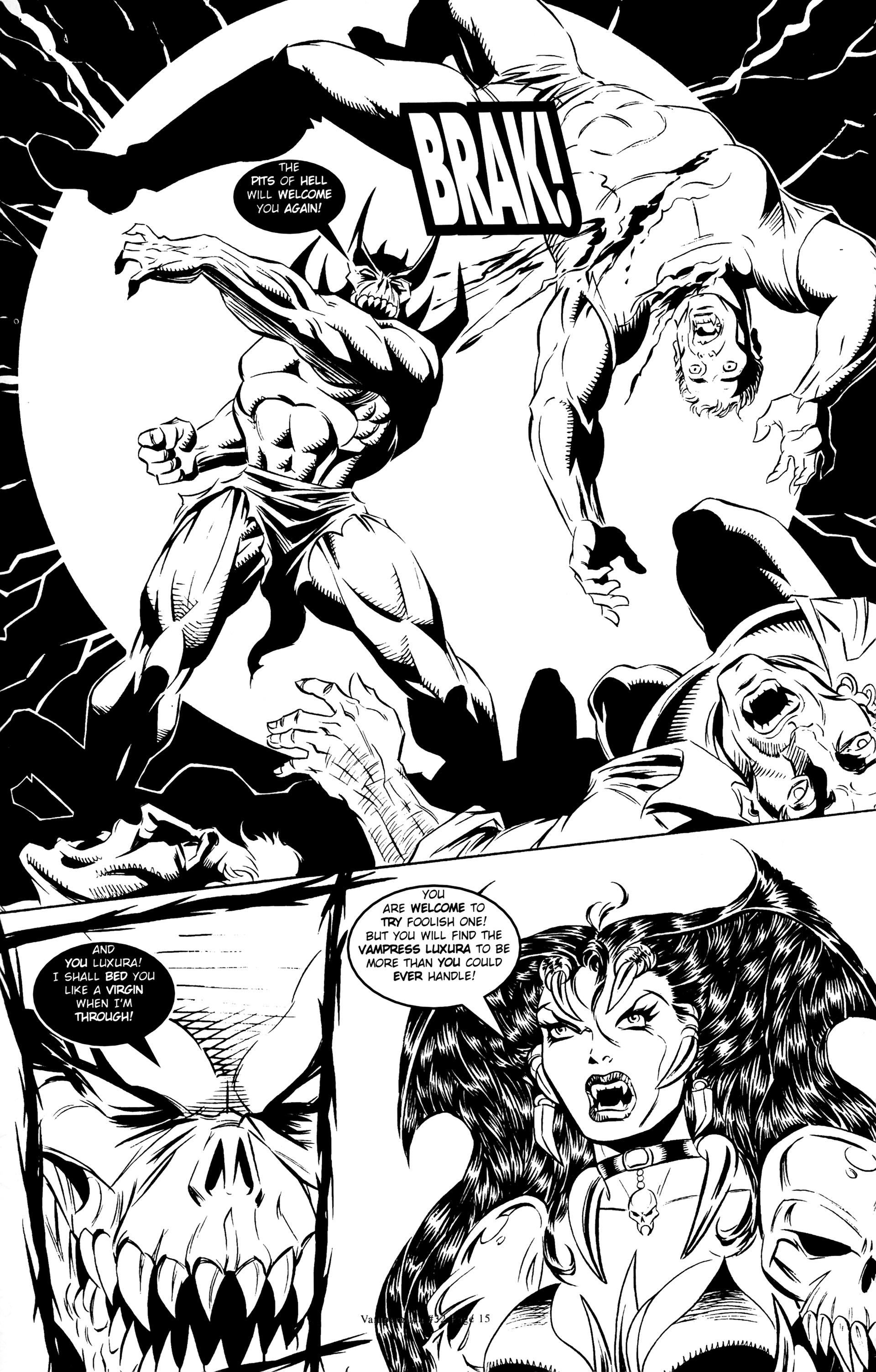 Read online Vamperotica comic -  Issue #32 - 16