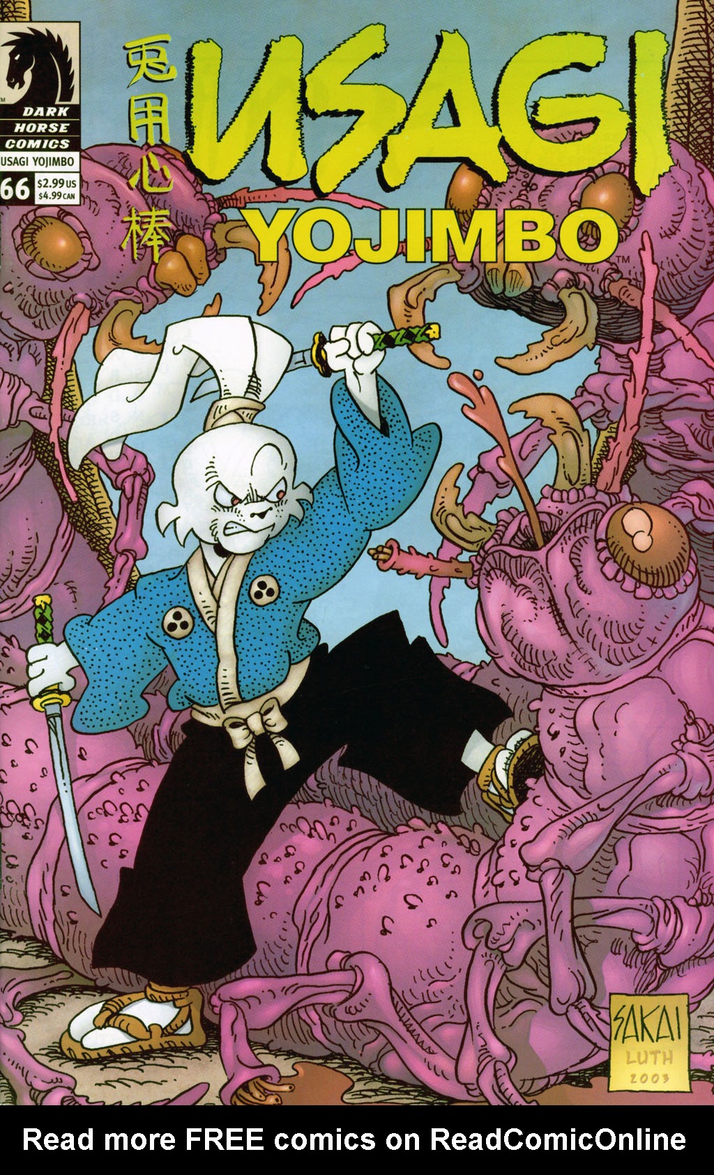 Read online Usagi Yojimbo (1996) comic -  Issue #66 - 1