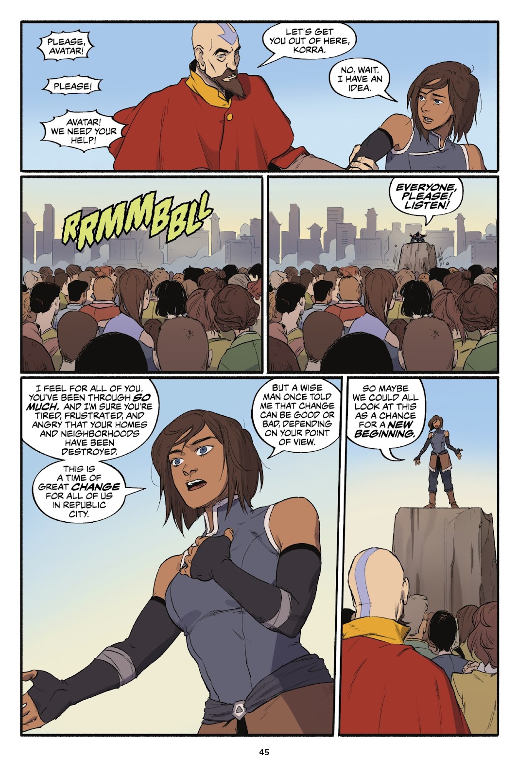 Nickelodeon The Legend of Korra – Turf Wars issue 1 - Page 46