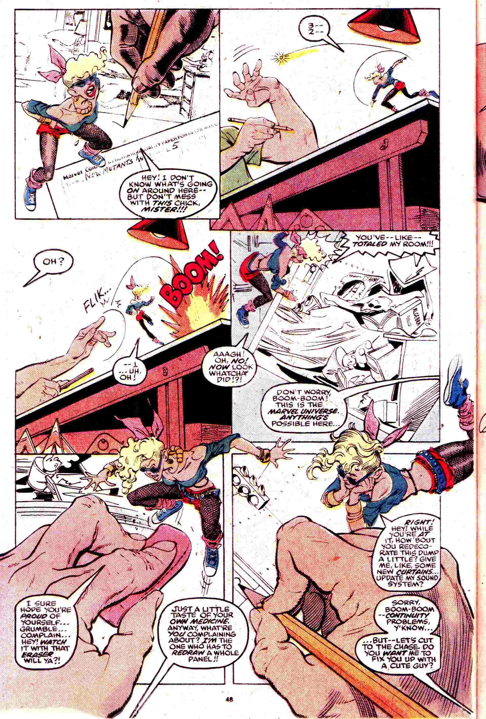 Read online The New Mutants comic -  Issue # _Annual 5 - 43