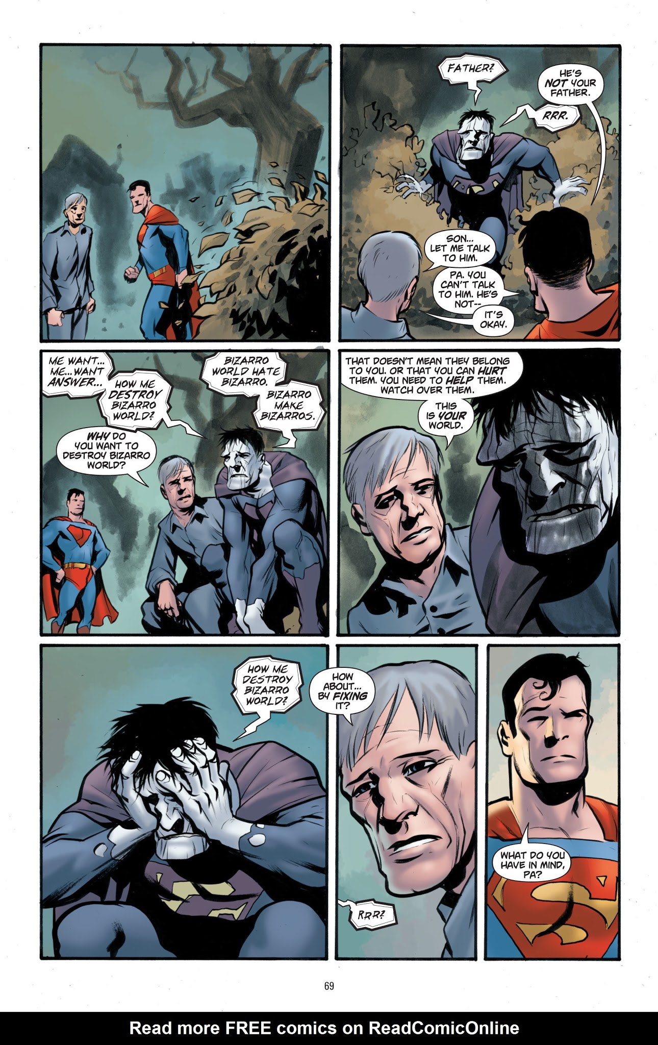 Read online Superman: Escape From Bizarro World comic -  Issue # TPB - 62
