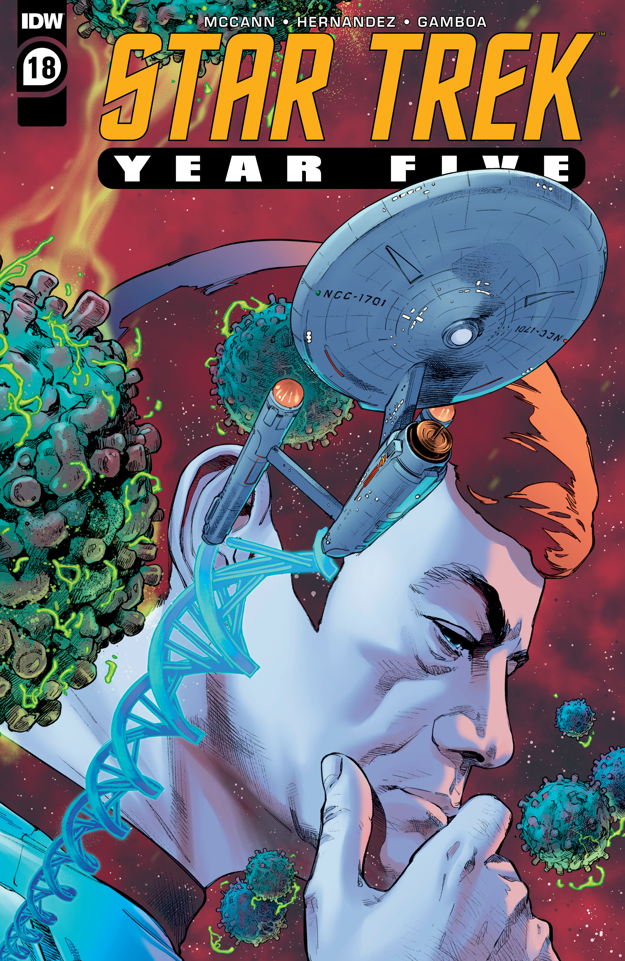 Read online Star Trek: Year Five comic -  Issue #18 - 1