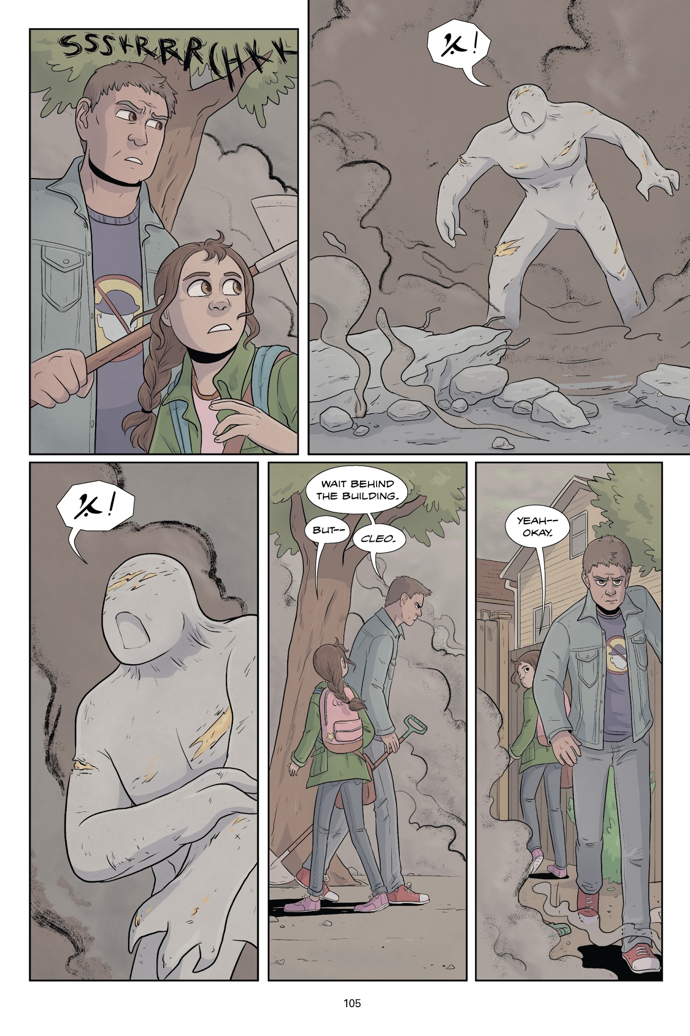 Read online Lifeformed: Cleo Makes Contact comic -  Issue # TPB - 104