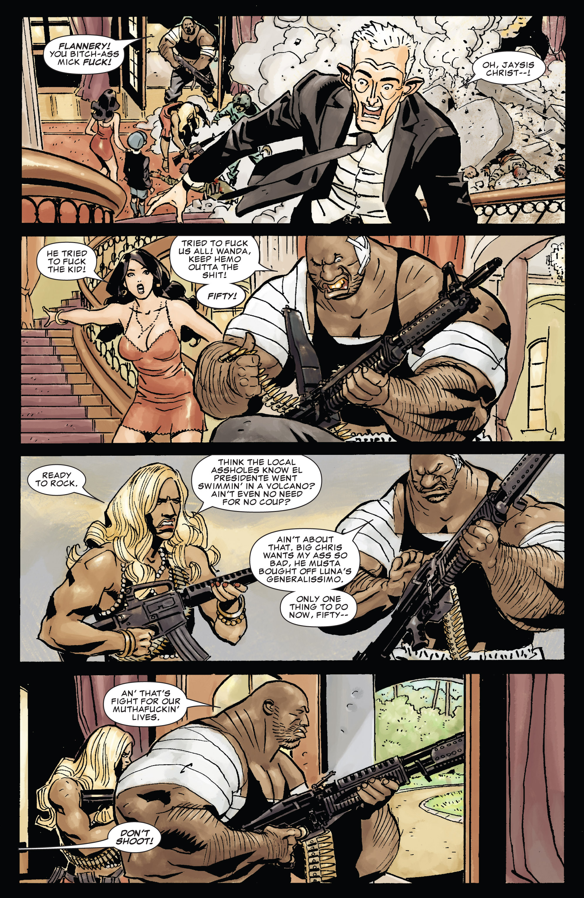 Read online Punisher MAX Presents: Barracuda comic -  Issue #5 - 7