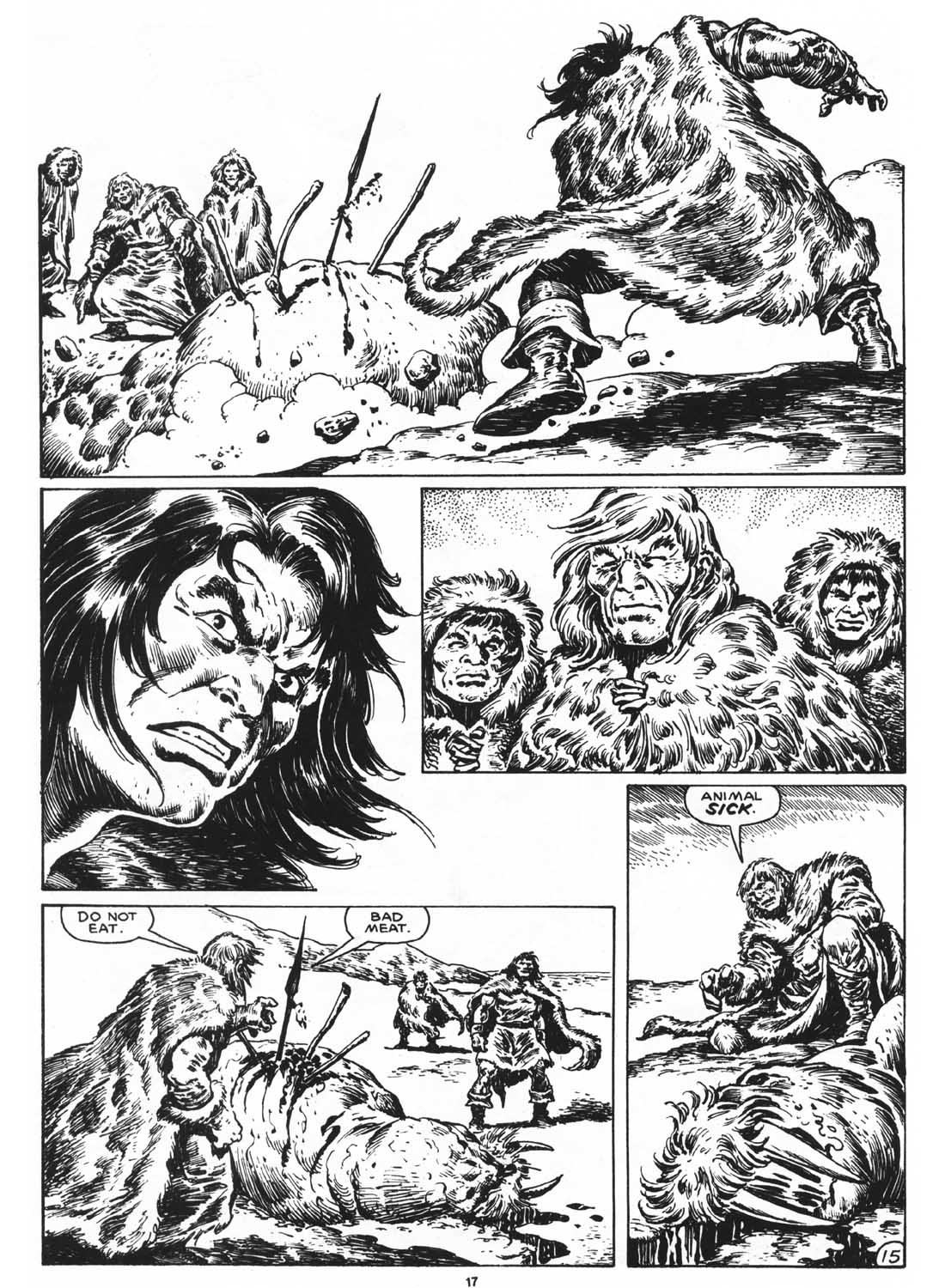 Read online The Savage Sword Of Conan comic -  Issue #168 - 19
