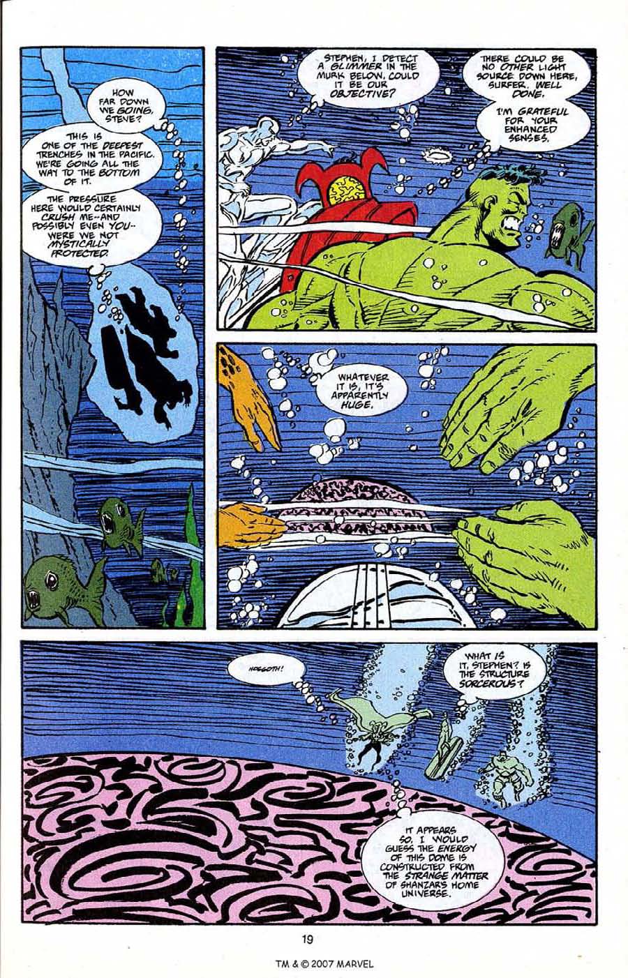 Read online Silver Surfer (1987) comic -  Issue # _Annual 5 - 21