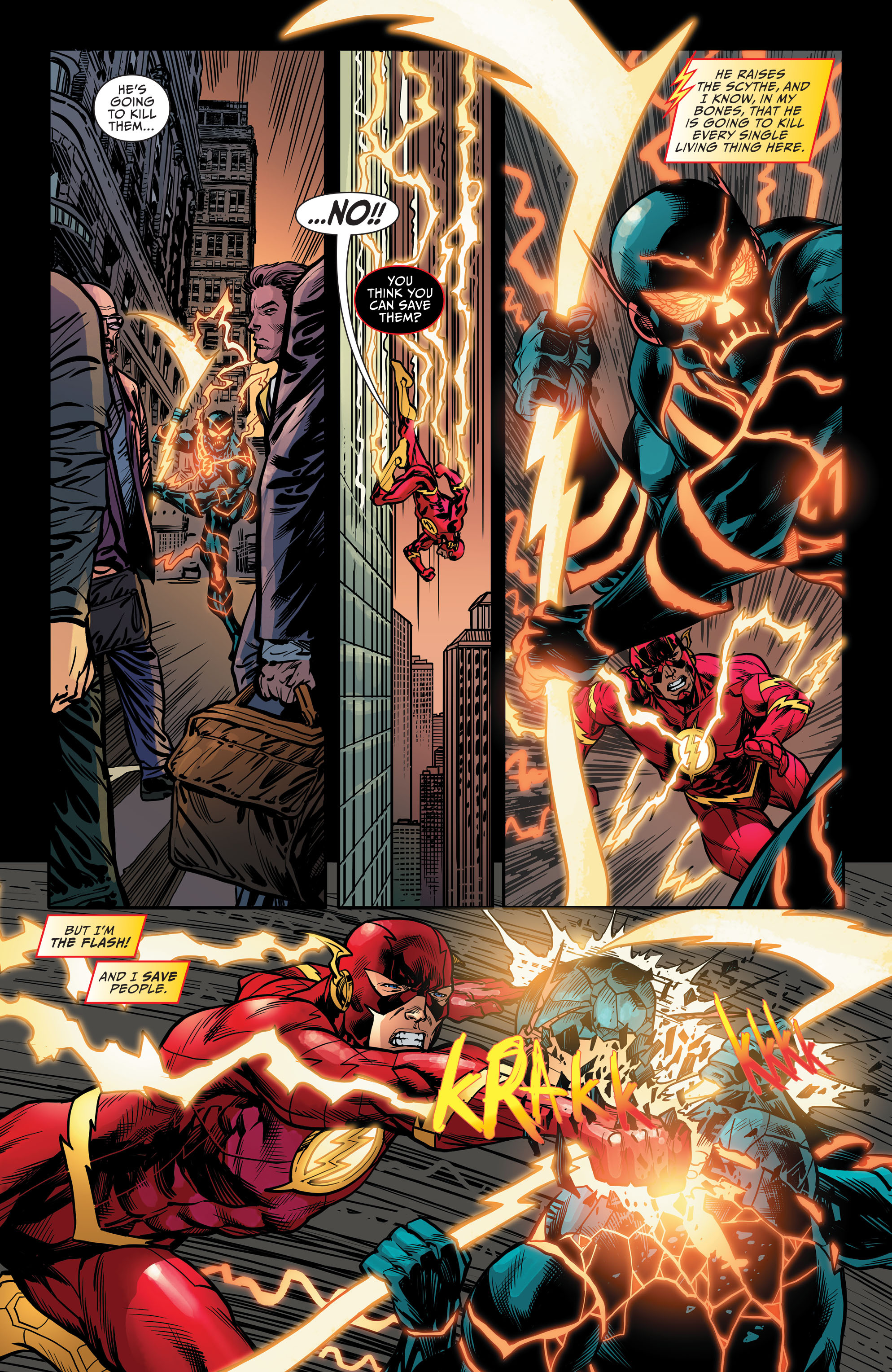 Read online Justice League: Darkseid War: Flash comic -  Issue #1 - 10