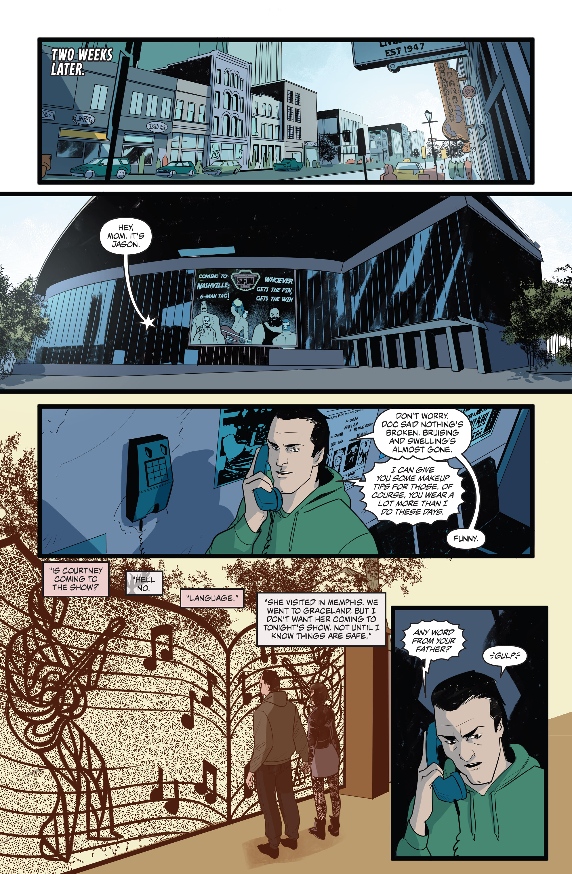 Read online Over the Ropes comic -  Issue # _TPB - 57