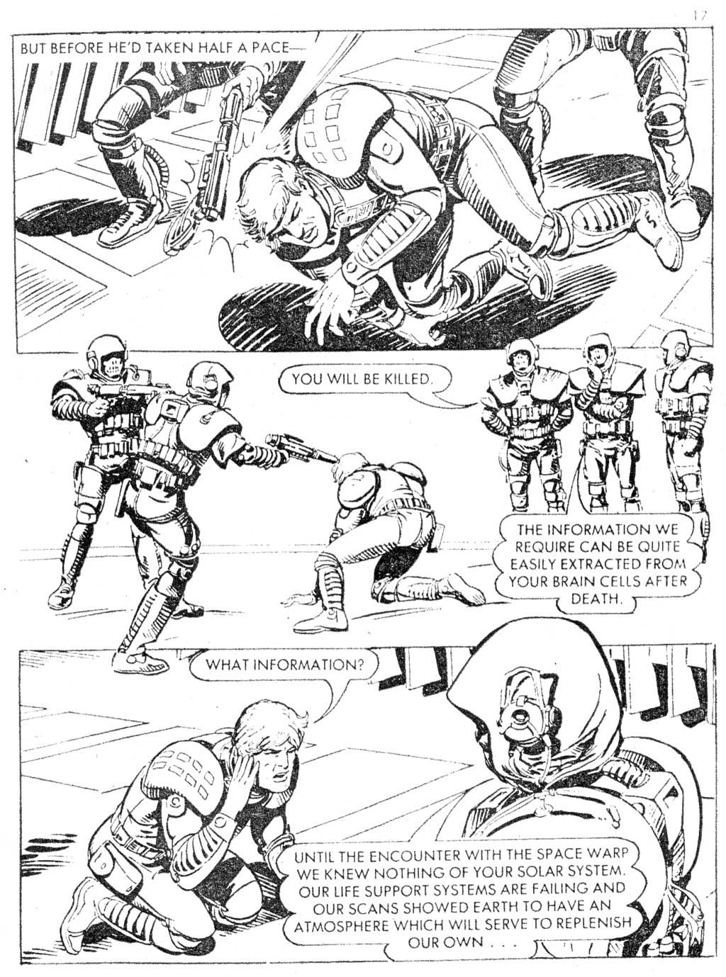 Read online Starblazer comic -  Issue #159 - 17