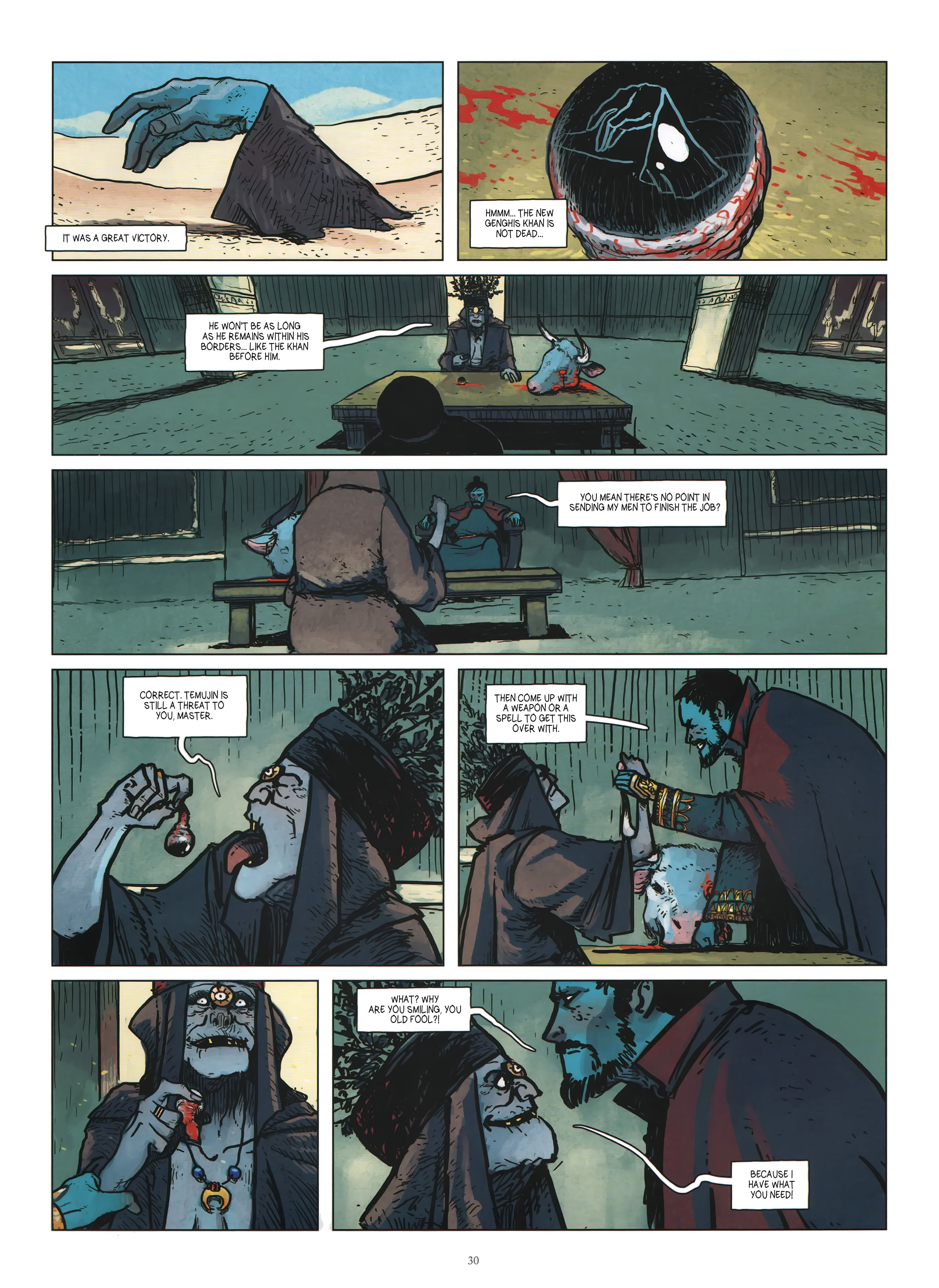 Read online Temujin comic -  Issue #2 - 32