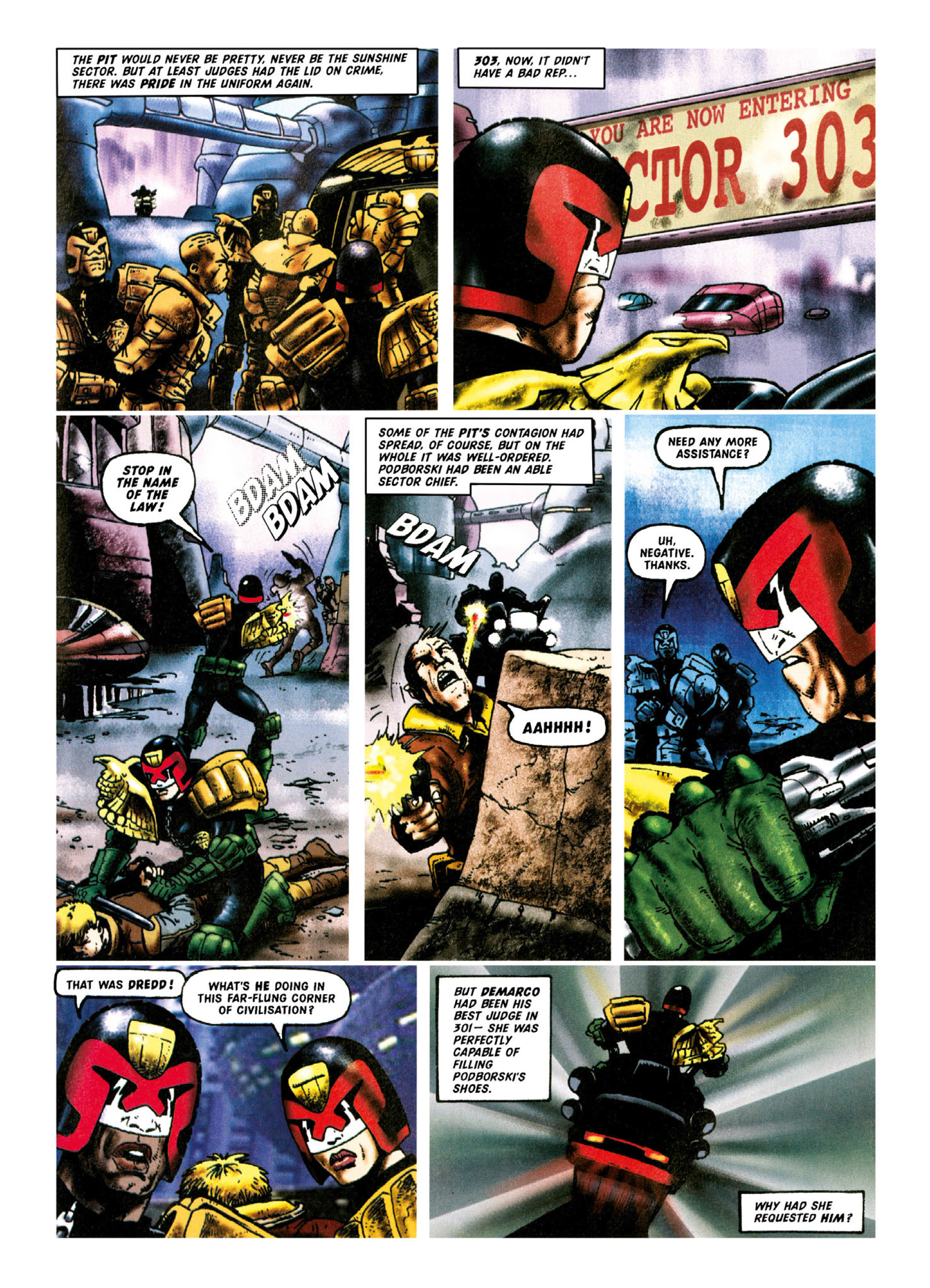 Read online Judge Dredd: The Complete Case Files comic -  Issue # TPB 28 - 112