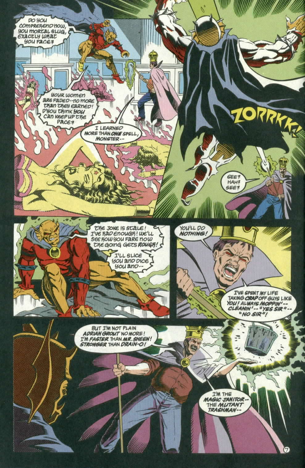 Read online The Demon (1990) comic -  Issue #32 - 8