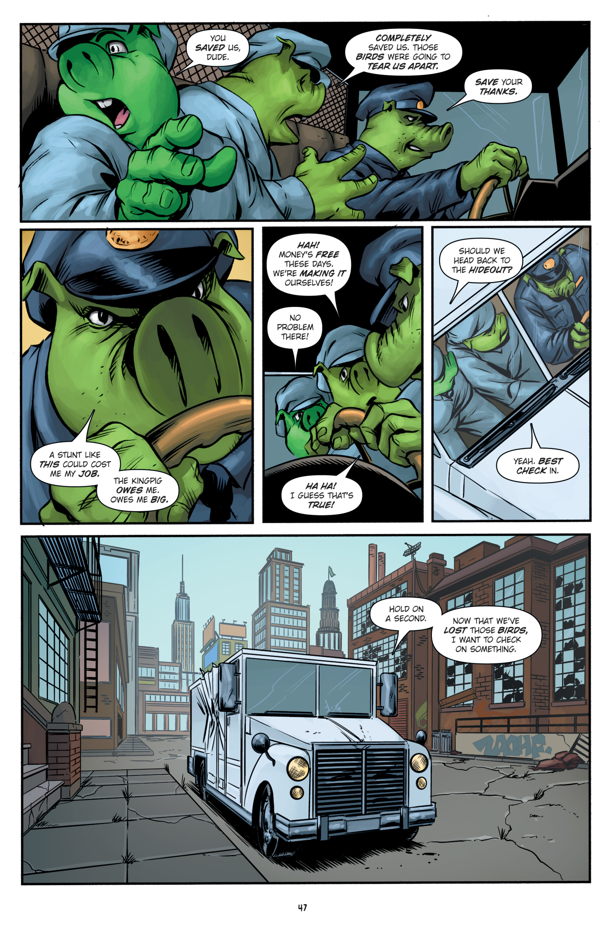 Read online Super Angry Birds comic -  Issue # TPB - 47
