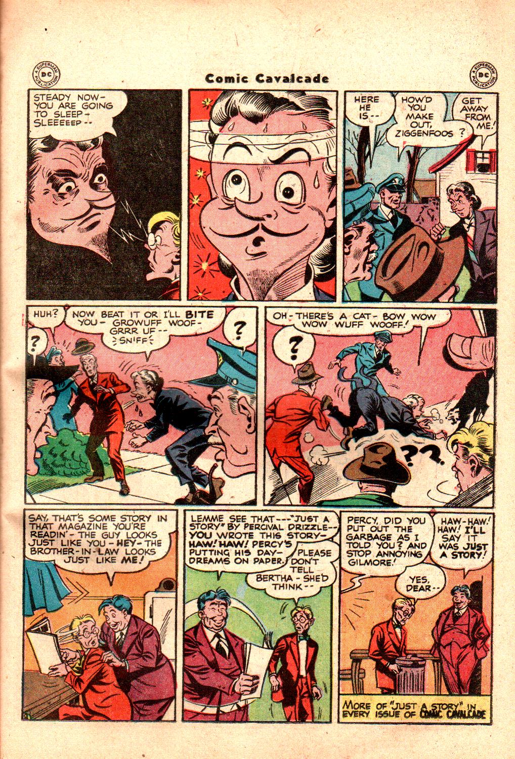 Read online Comic Cavalcade comic -  Issue #21 - 27