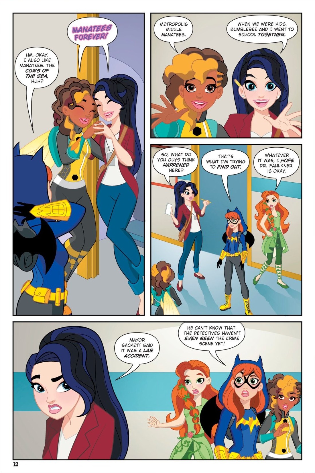 Read online DC Super Hero Girls: Date With Disaster comic -  Issue # TPB - 21
