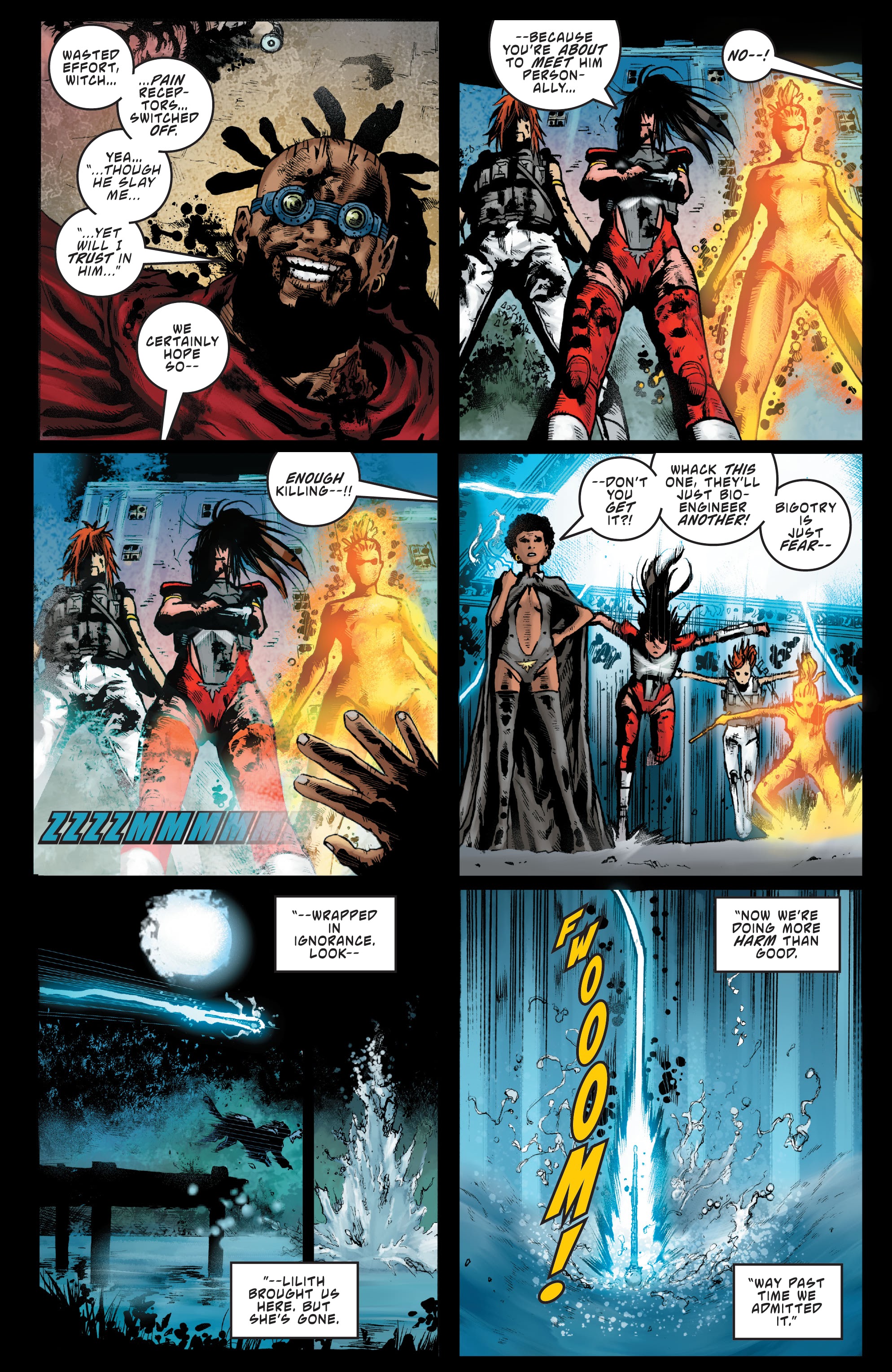 Read online Sacred Six comic -  Issue #12 - 21