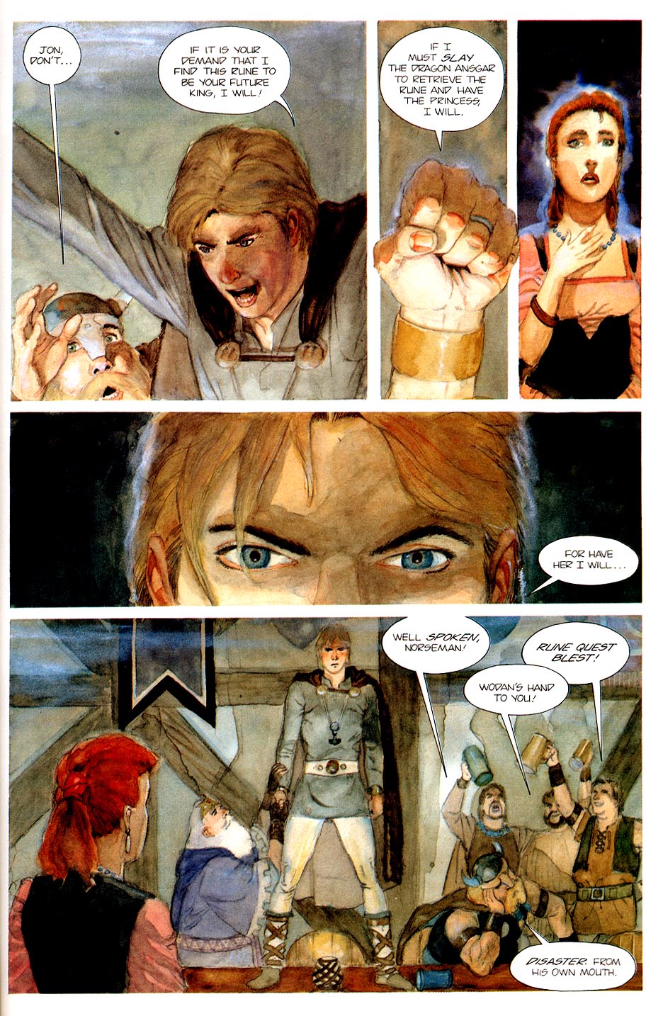 Read online Viking Glory: The Viking Prince comic -  Issue # TPB - 45
