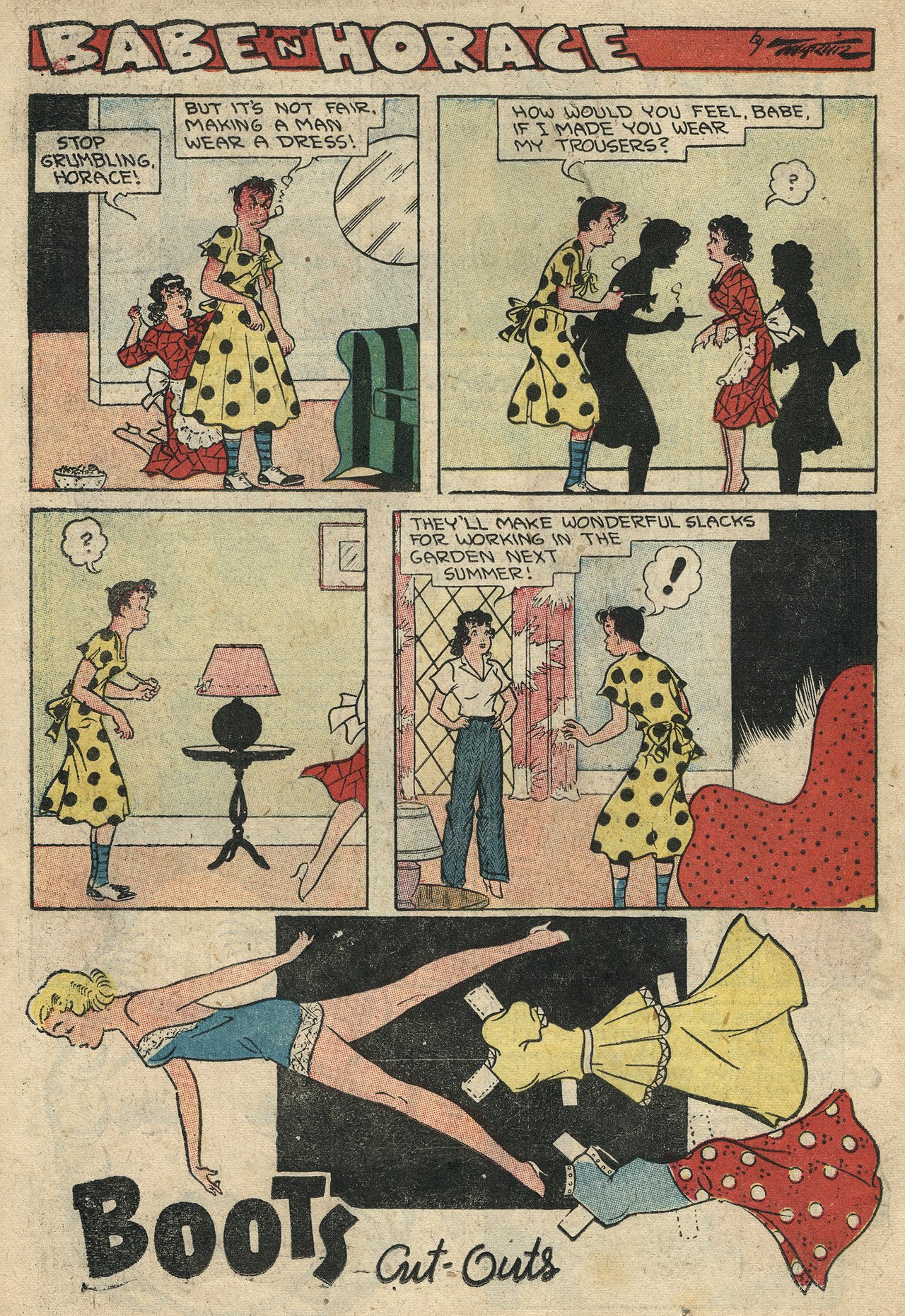 Read online Boots and Her Buddies (1955) comic -  Issue #3 - 18
