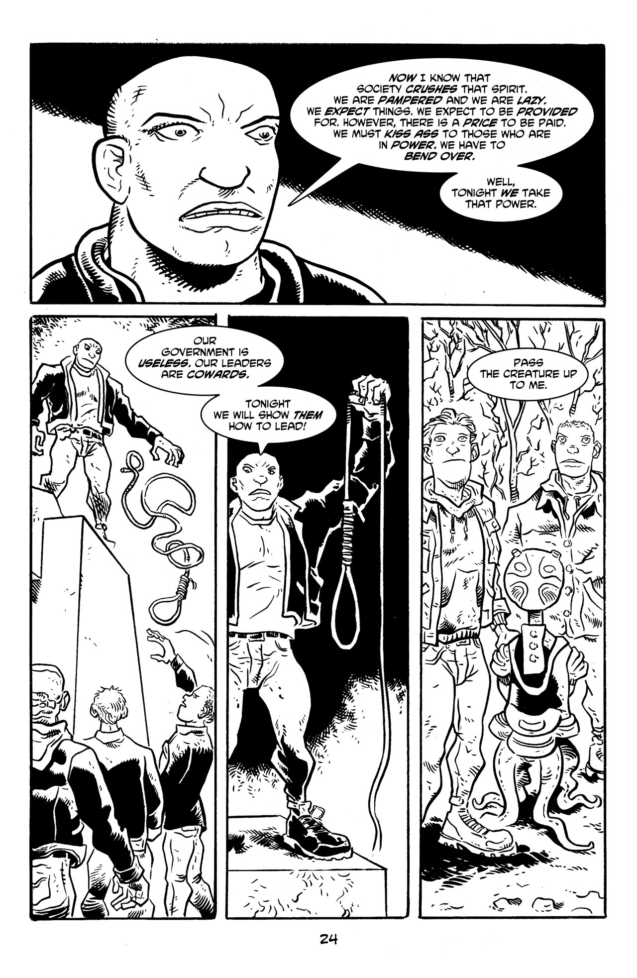 Read online Michelangelo The Third Kind comic -  Issue #3 - 26