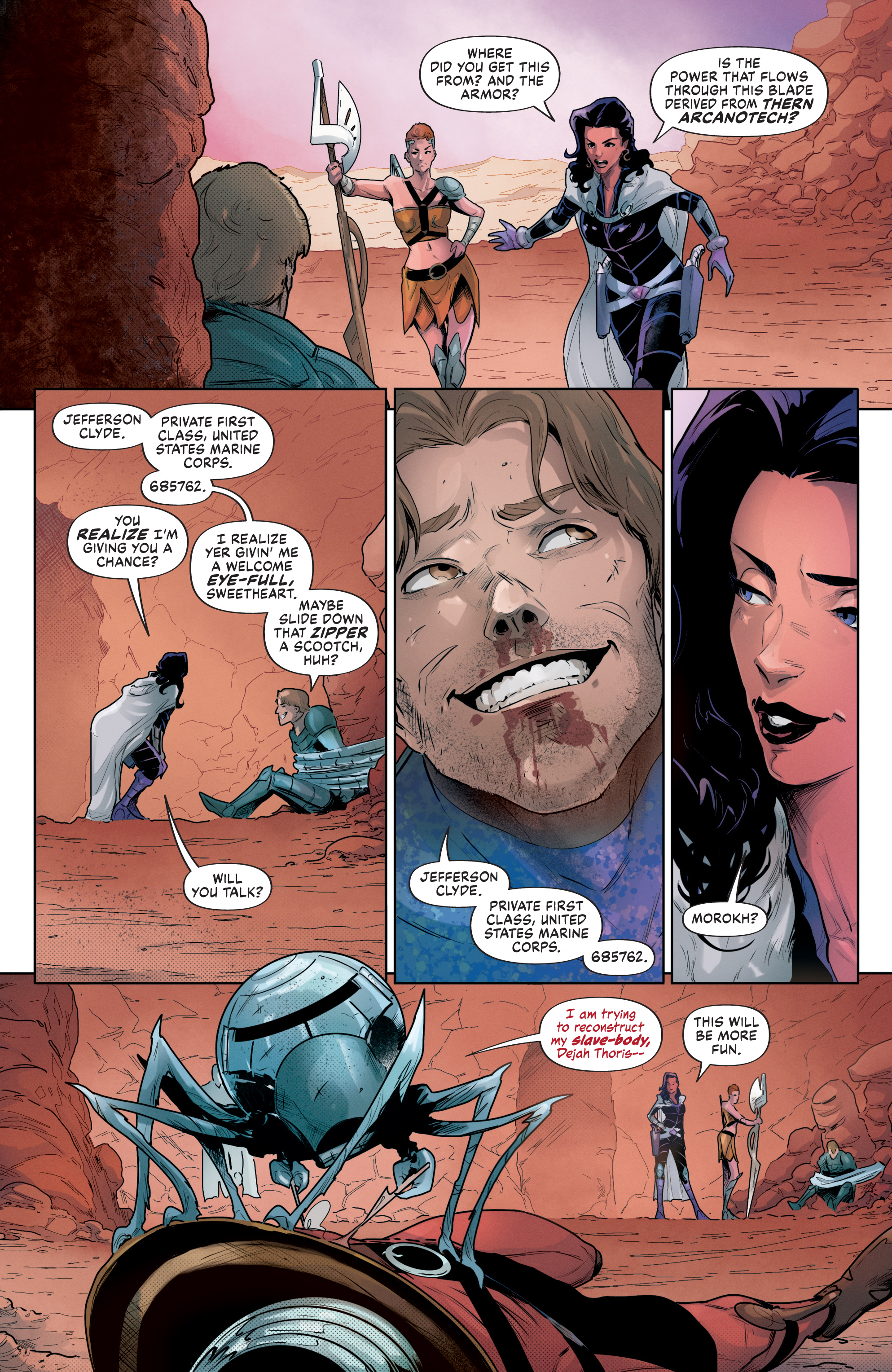 Read online Dejah Thoris (2019) comic -  Issue #6 - 20