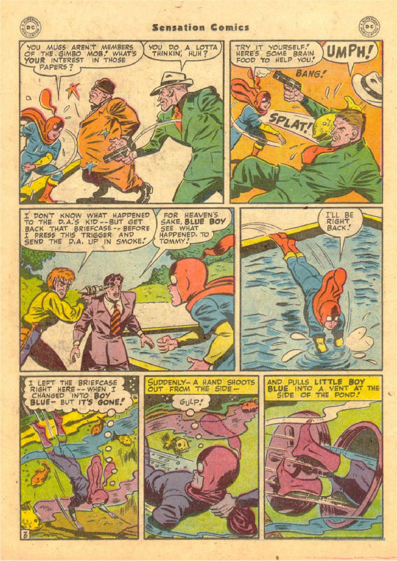 Read online Sensation (Mystery) Comics comic -  Issue #70 - 17