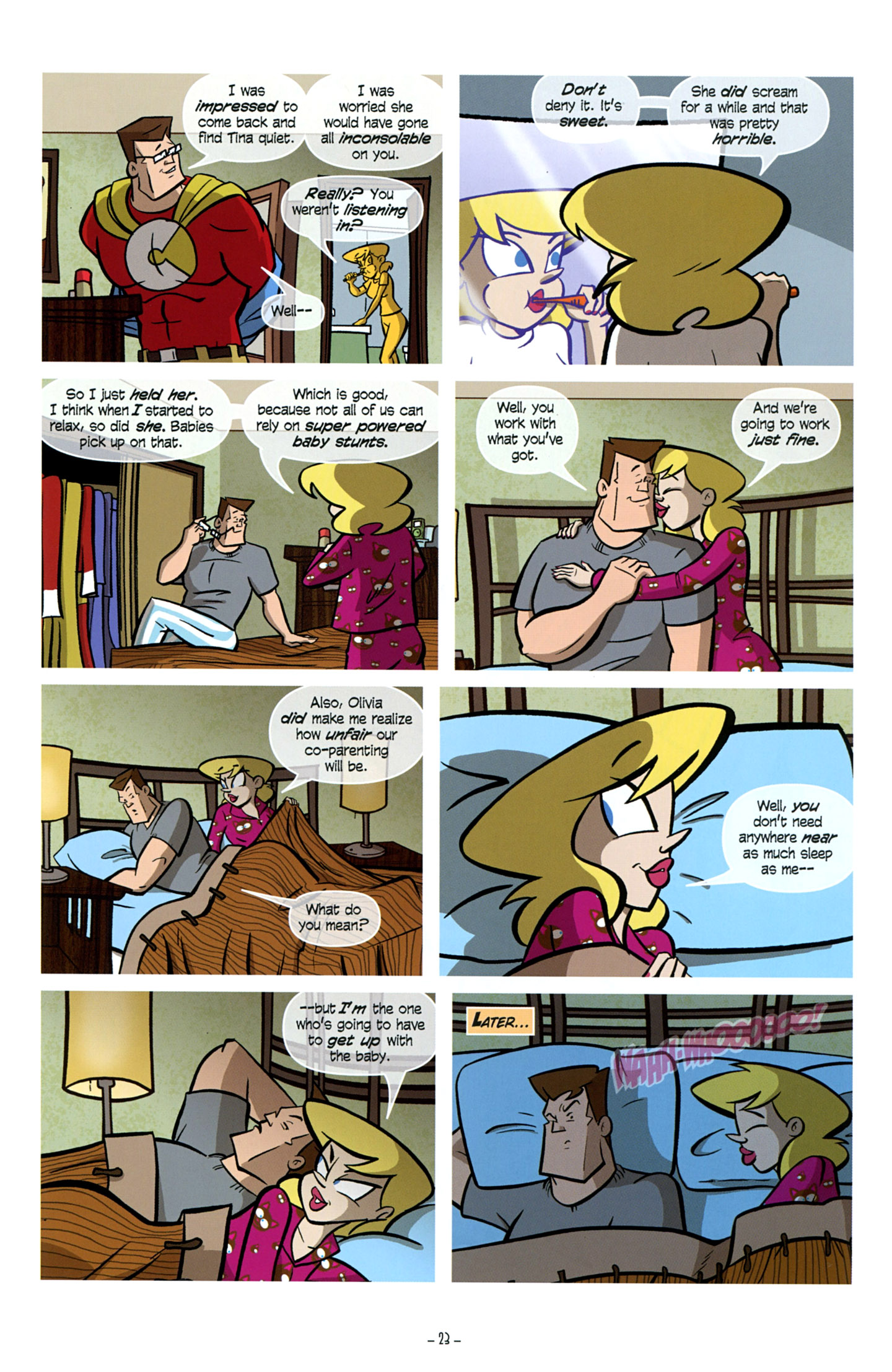Read online Love and Capes: What to Expect comic -  Issue #2 - 25