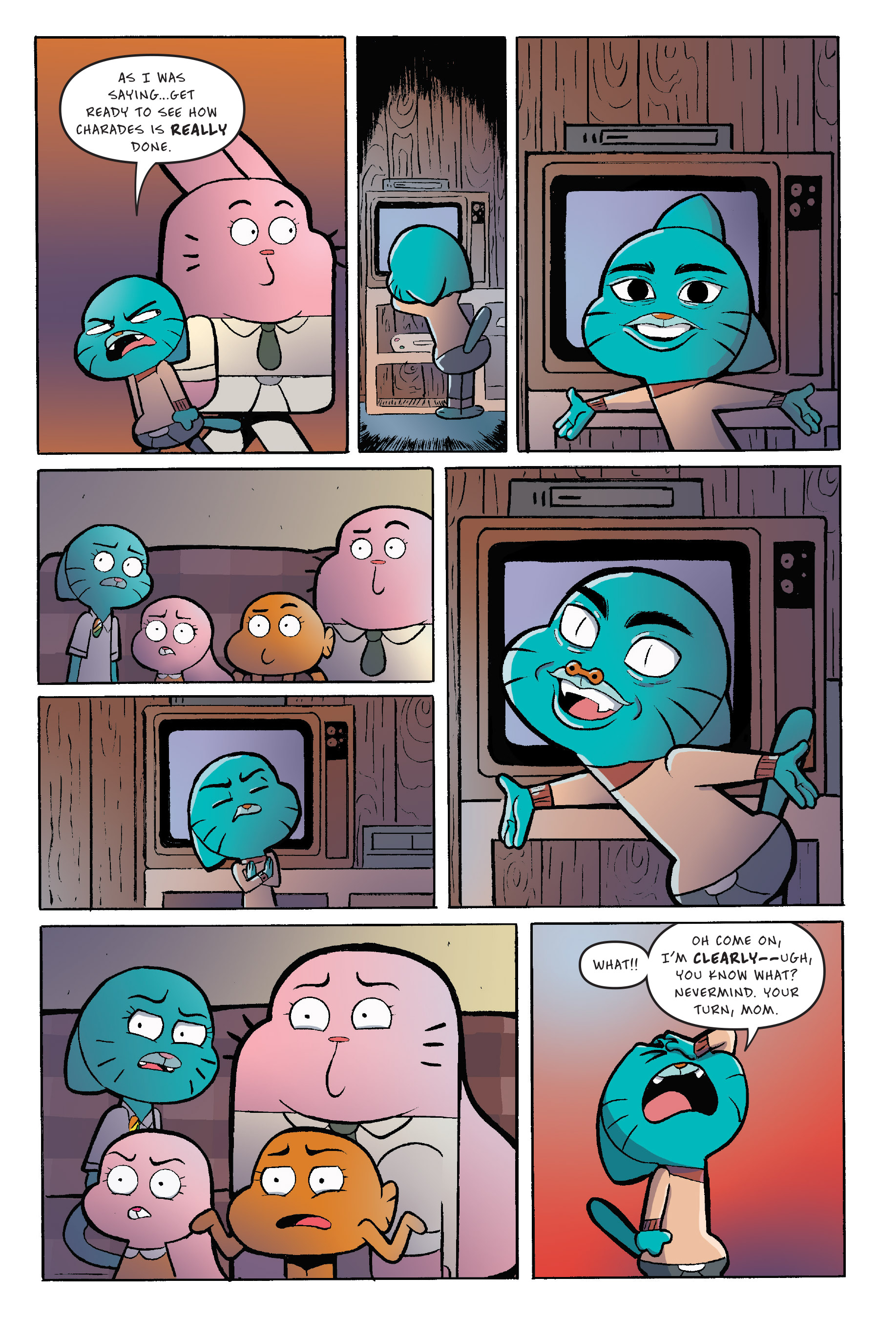 Read online The Amazing World of Gumball: The Storm comic -  Issue # TPB - 23