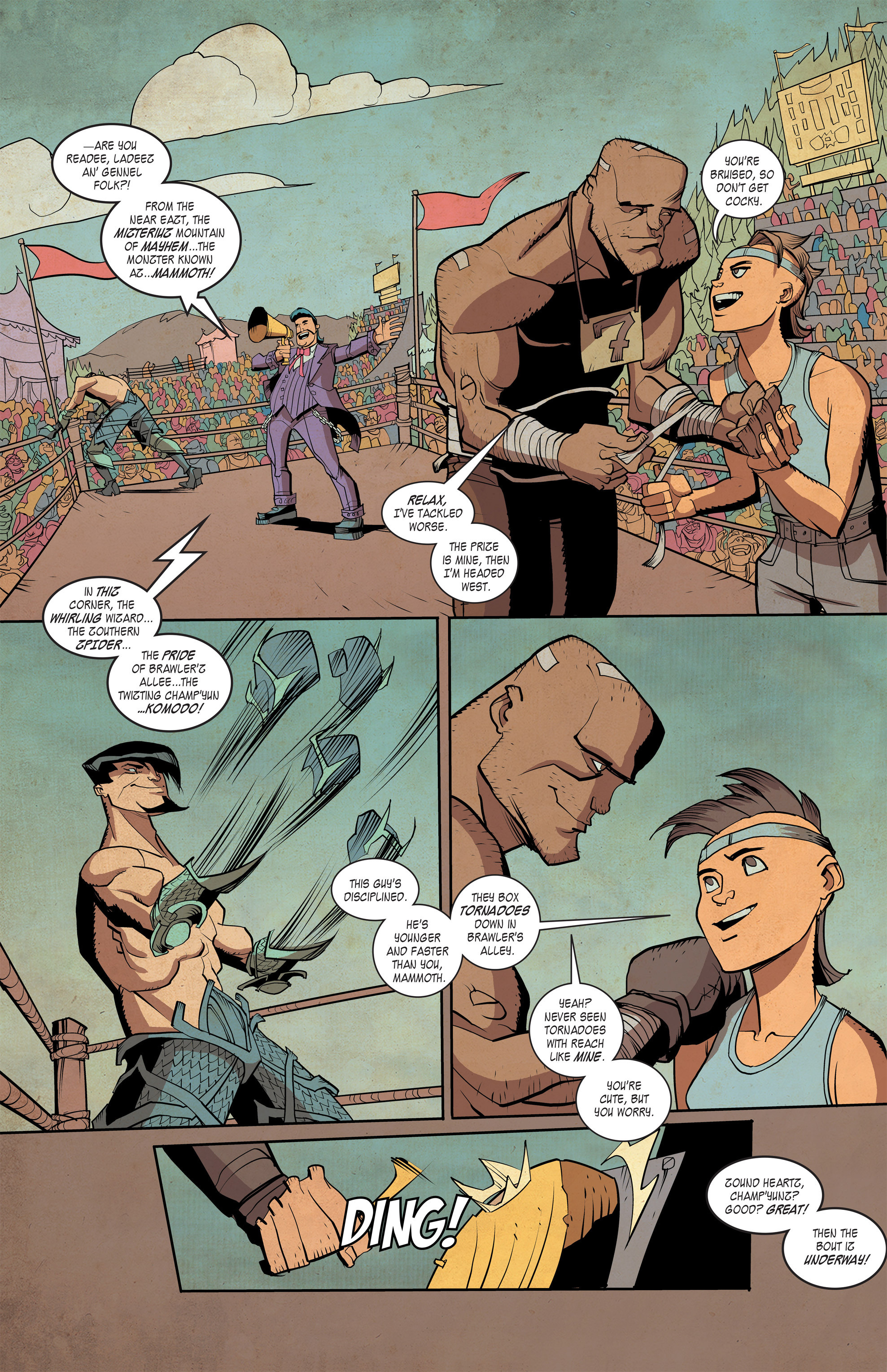 Read online Kings and Canvas comic -  Issue #1 - 17