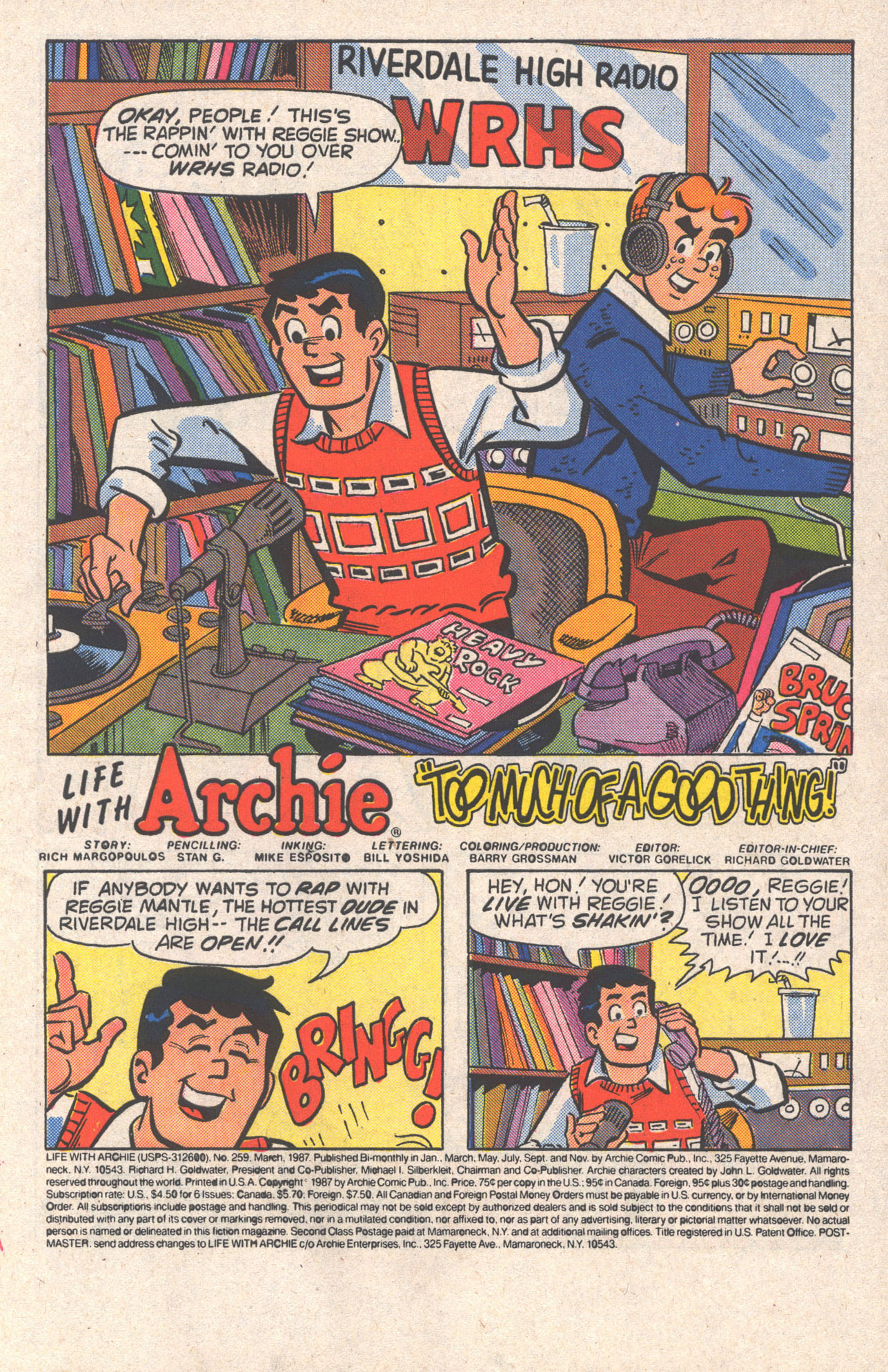 Read online Life With Archie (1958) comic -  Issue #259 - 3