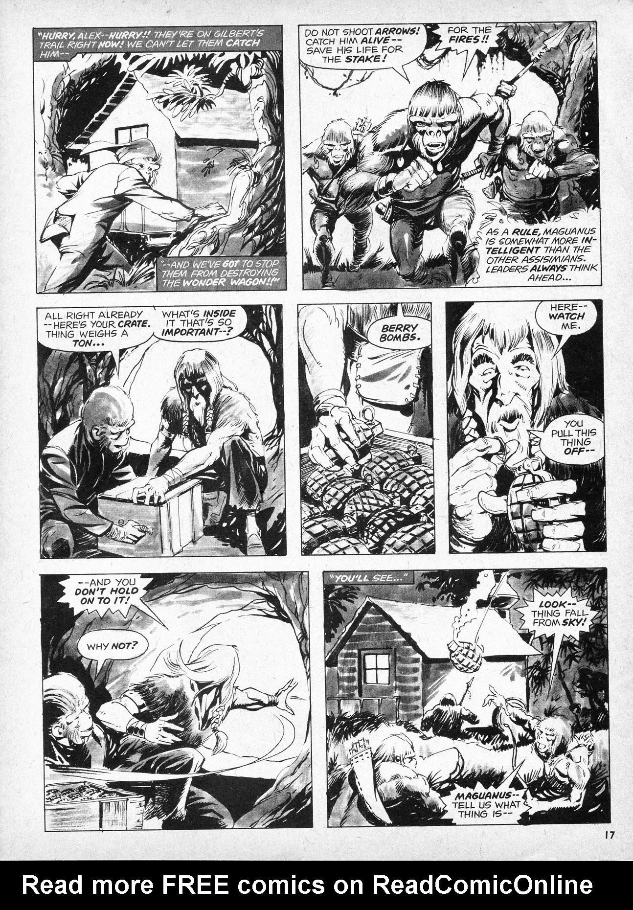 Read online Planet of the Apes comic -  Issue #14 - 17