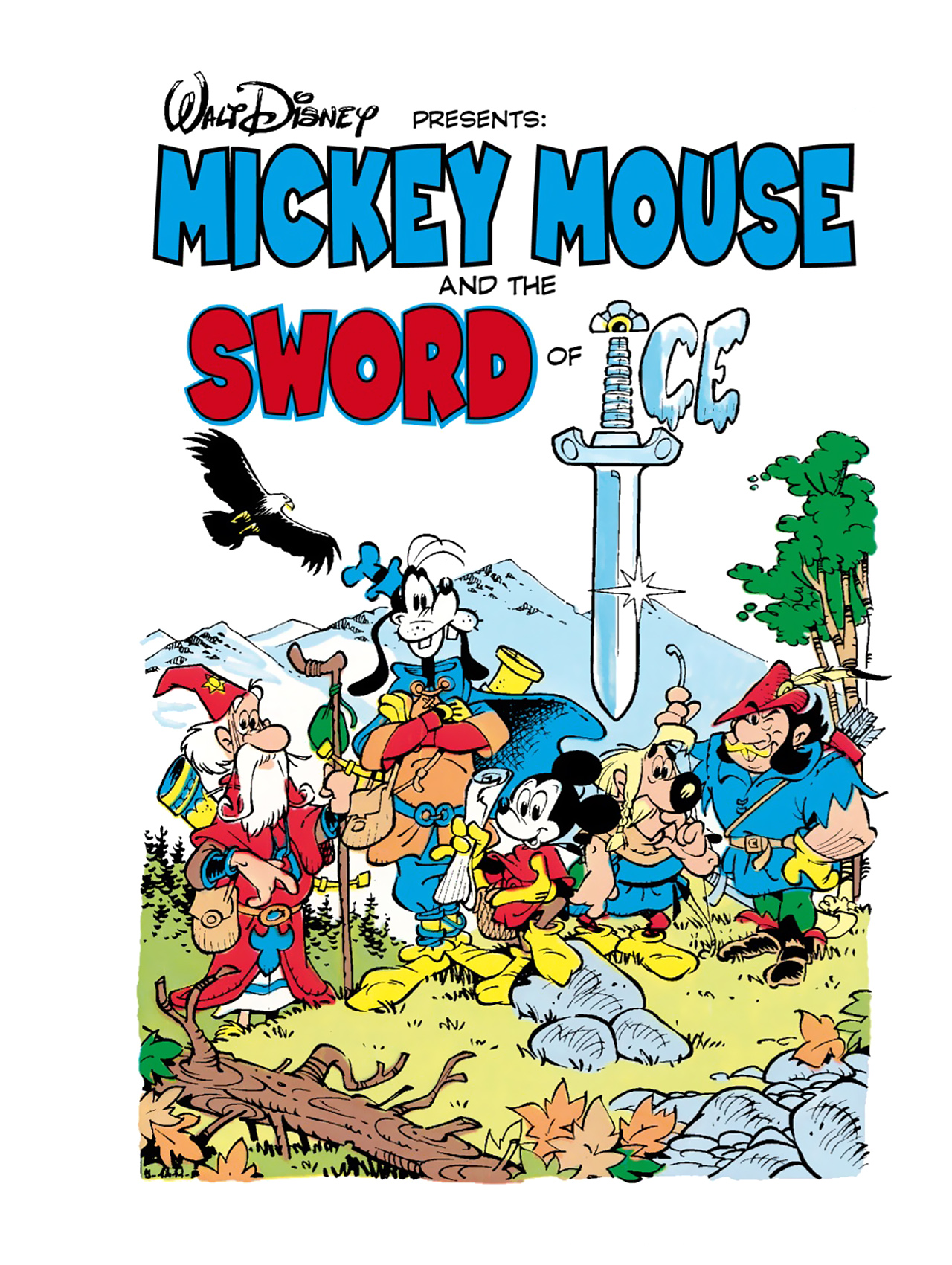 Read online Mickey Mouse in the Sword of Ice comic -  Issue #1 - 2