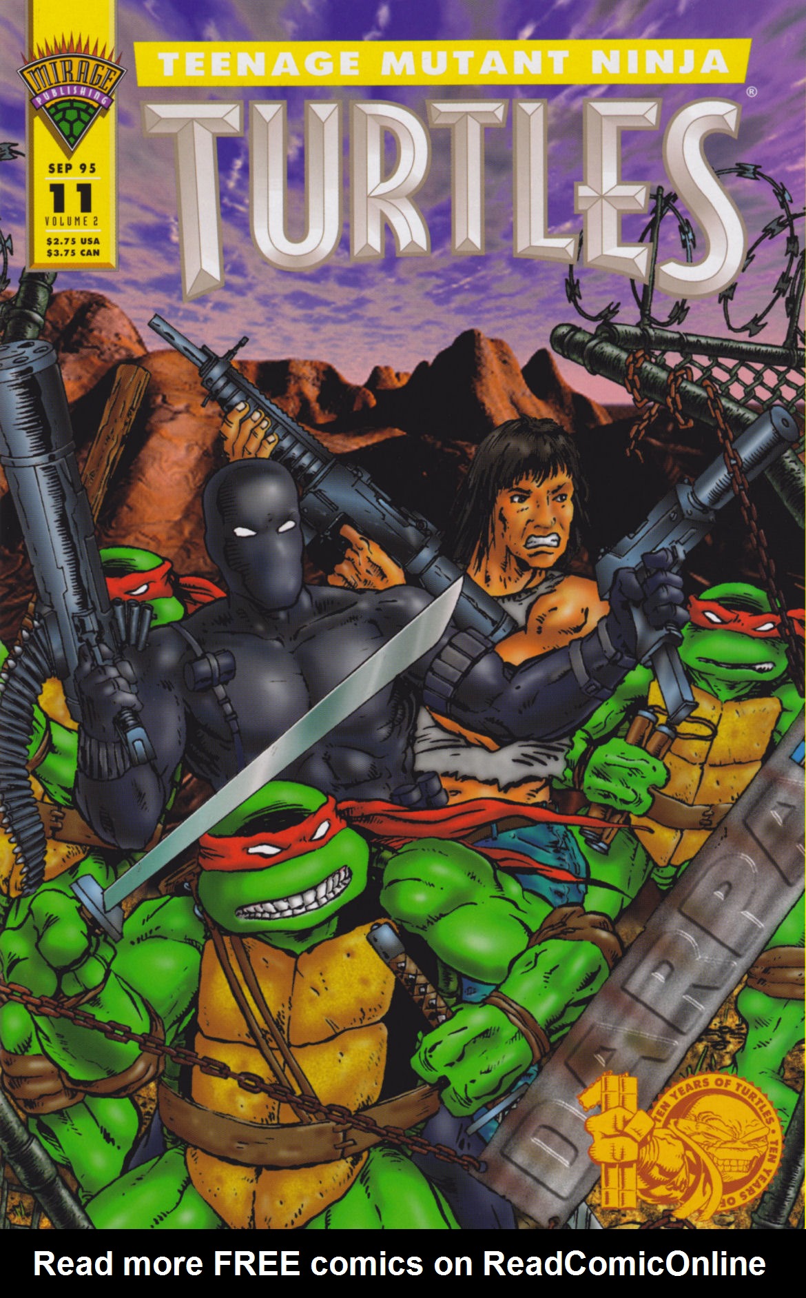 Read online Teenage Mutant Ninja Turtles (1993) comic -  Issue #11 - 1