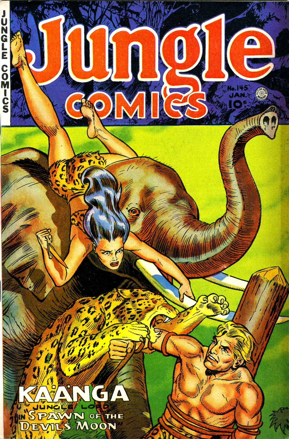 Read online Jungle Comics comic -  Issue #145 - 1
