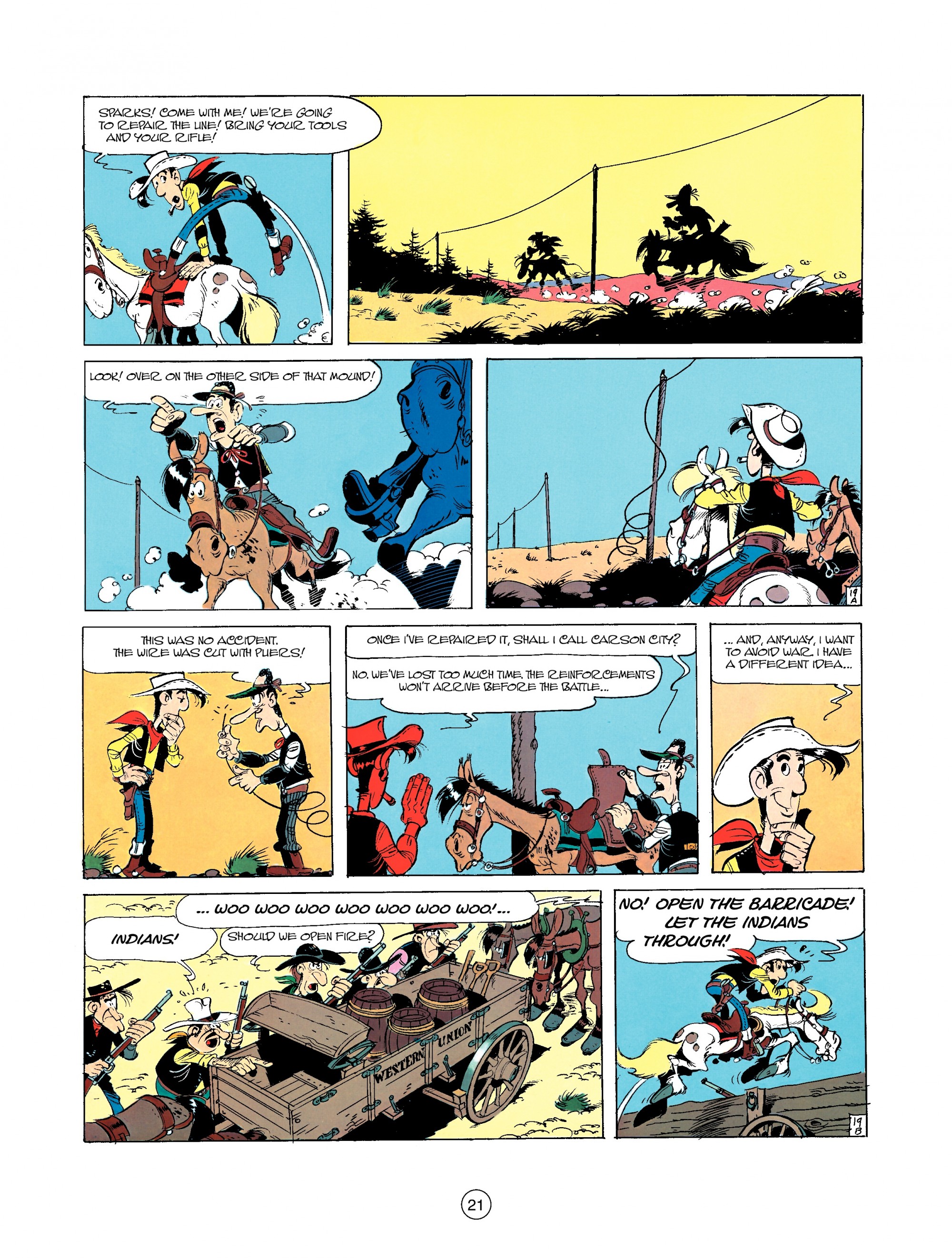 Read online A Lucky Luke Adventure comic -  Issue #35 - 21