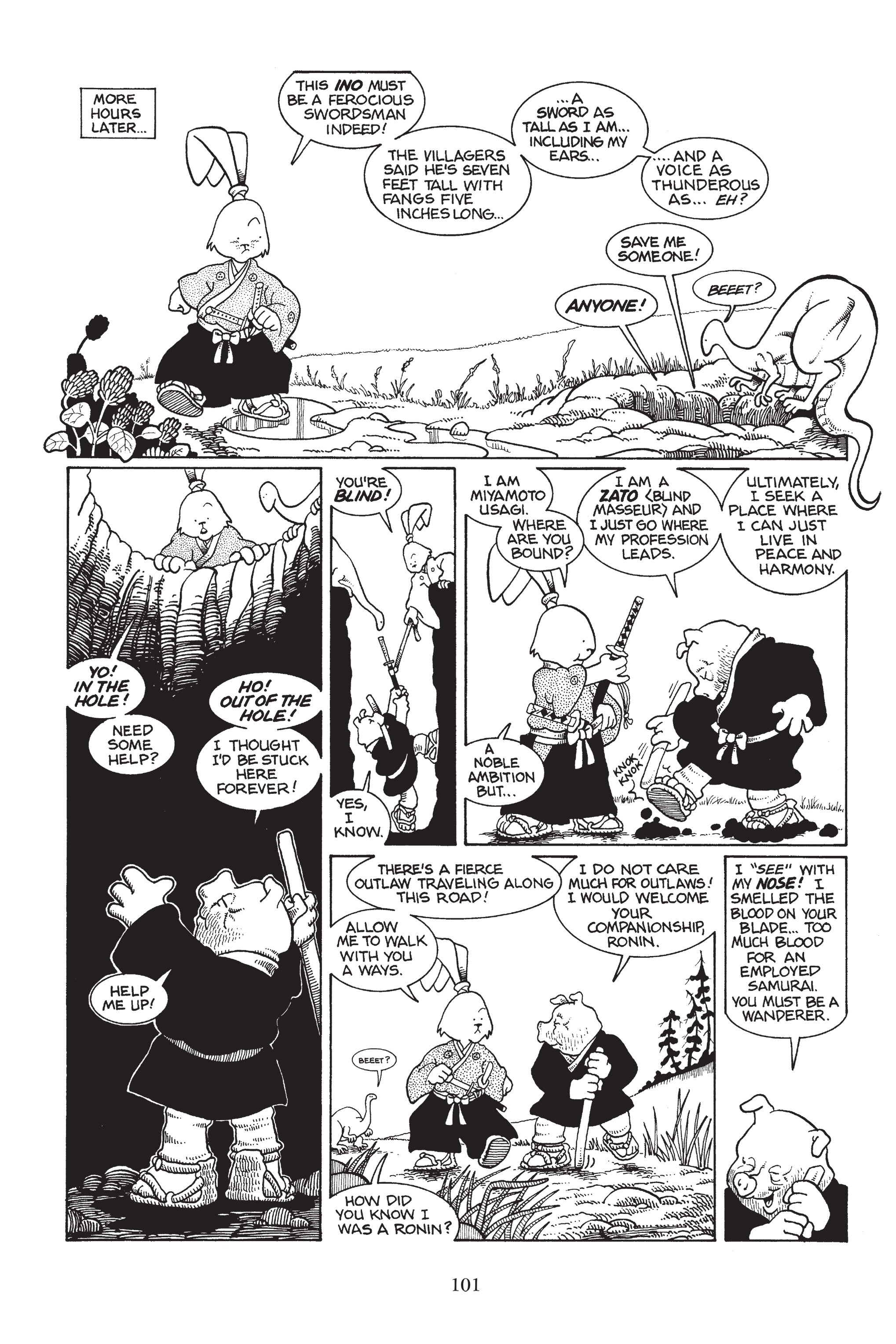 Read online Usagi Yojimbo (1987) comic -  Issue # _TPB 1 - 99