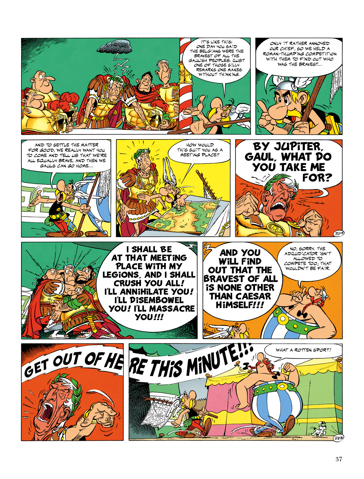 Read online Asterix comic -  Issue #24 - 38