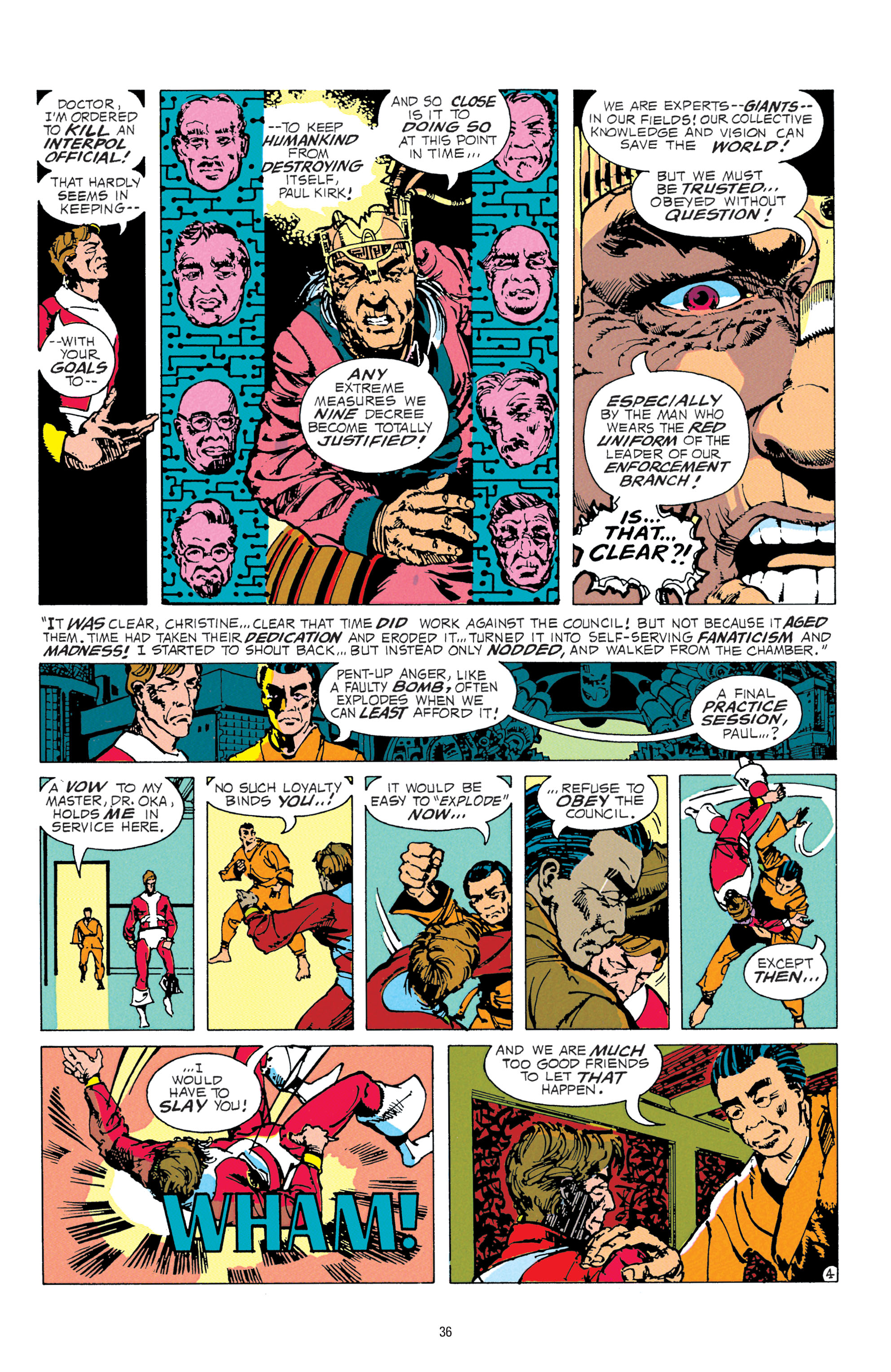 Read online Manhunter by Archie Goodwin and Walter Simonson Deluxe Edition comic -  Issue # TPB - 36